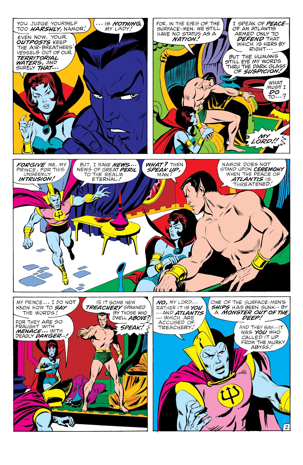 Namor, The Sub-Mariner Epic Collection: Enter The Sub-Mariner issue Who Strikes For Atlantis (Part 2) - Page 253