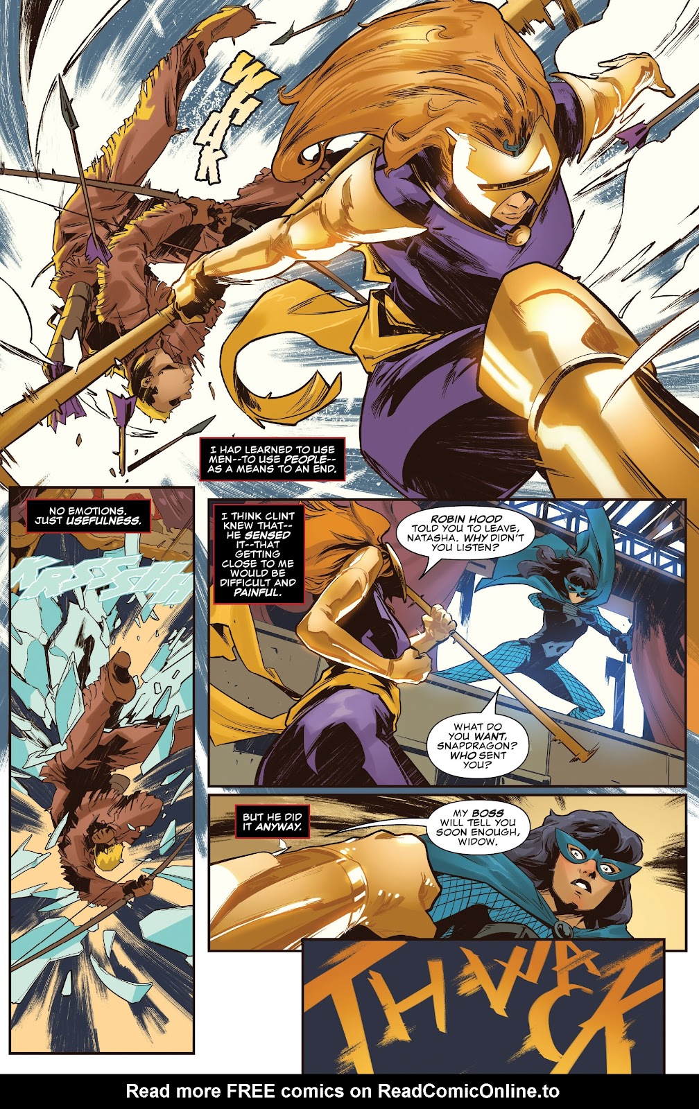 Black Widow and Hawkeye issue 2 - Page 16
