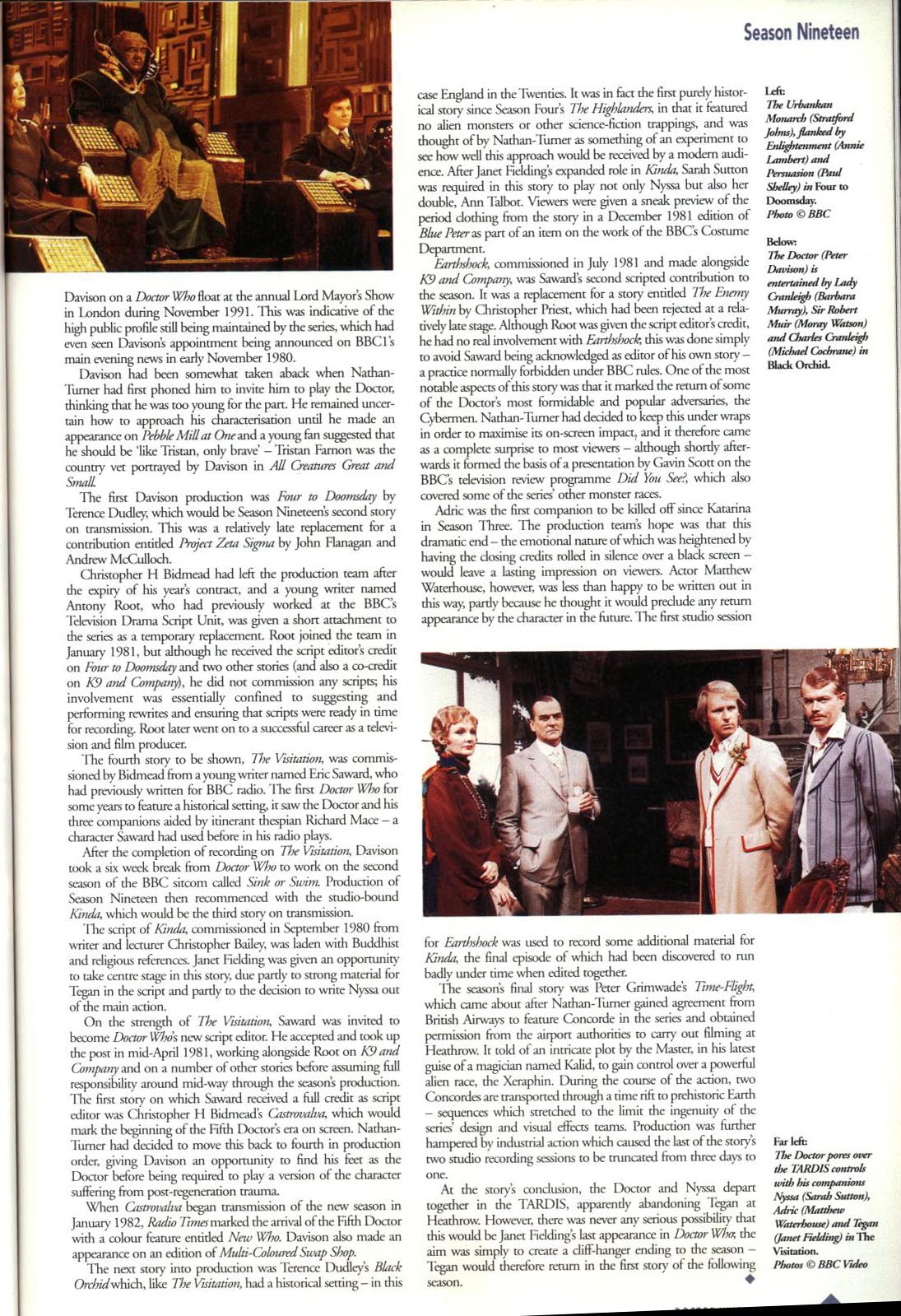 Doctor Who Yearbook issue 1996 - Page 63