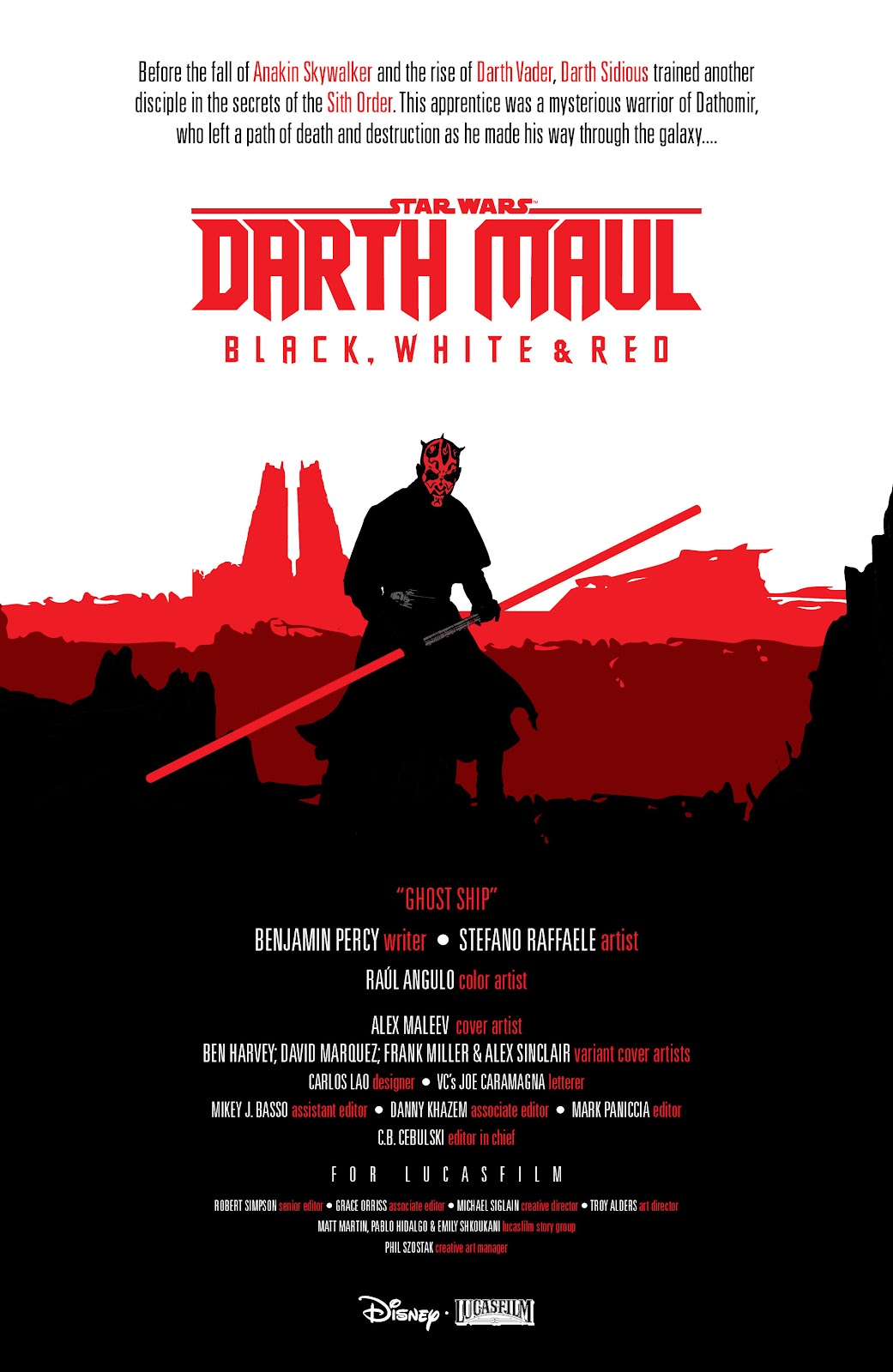 Star Wars: Darth Maul - Black, White & Red 1 Page 2