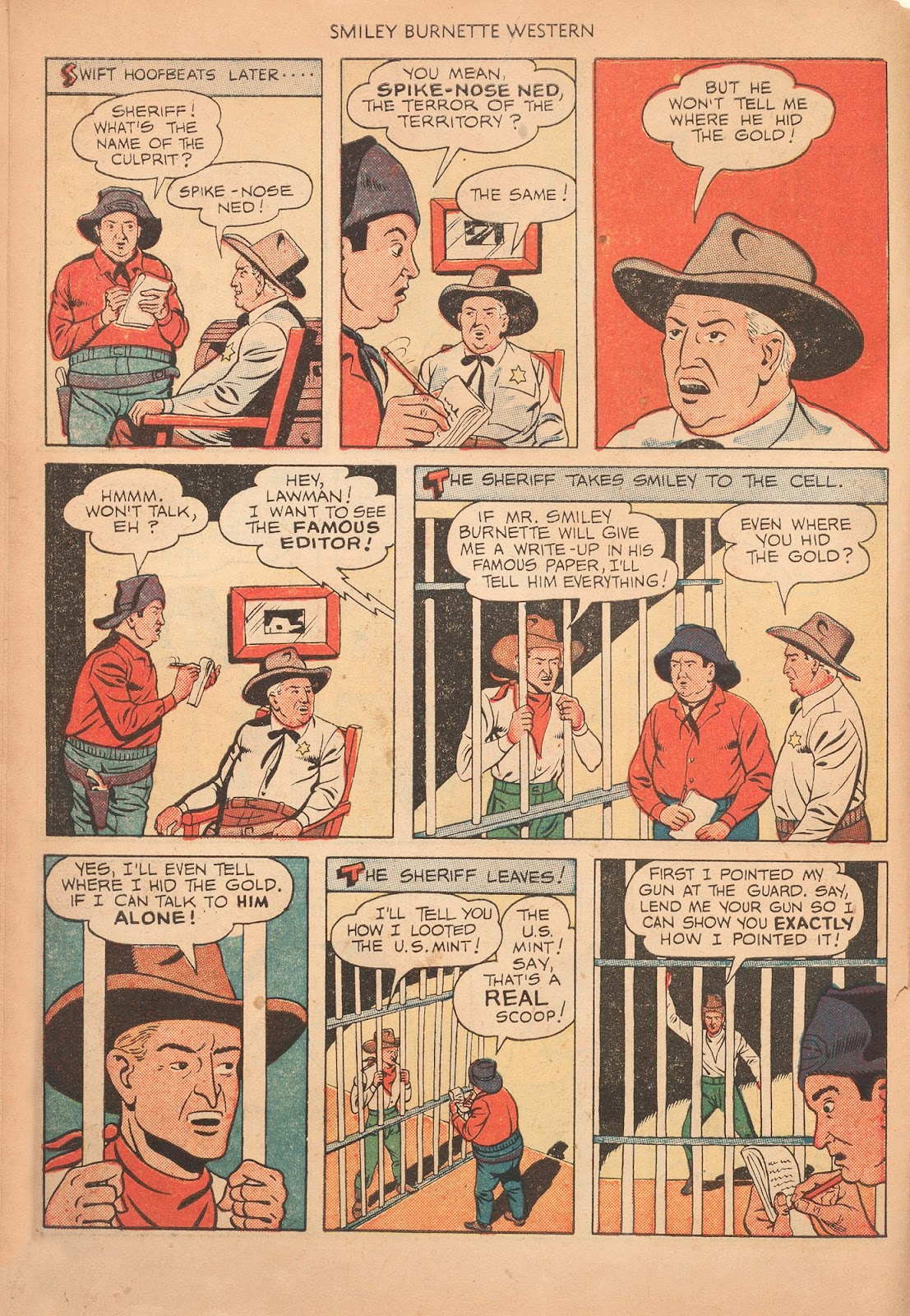 Smiley Burnette Western issue 1 - Page 10