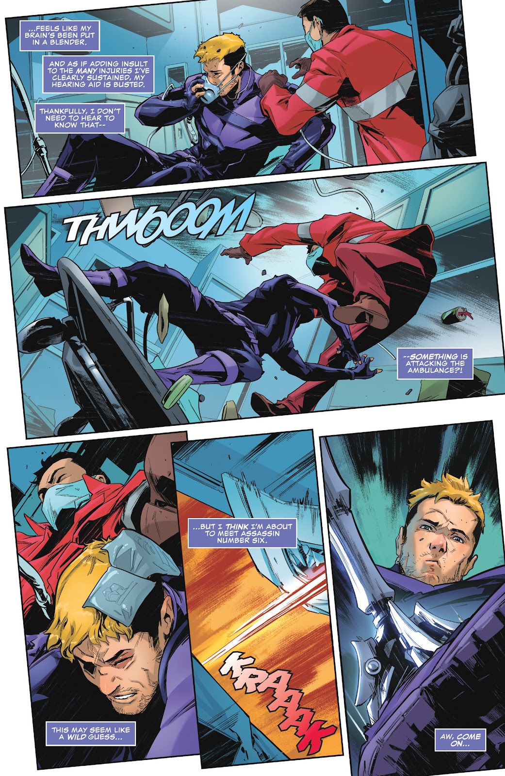 Black Widow and Hawkeye issue 1 - Page 19
