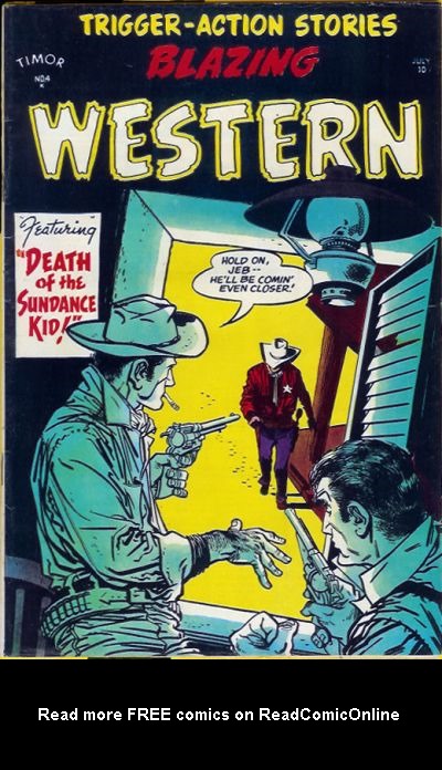 Blazing Western (1954) issue 4 - Page 1