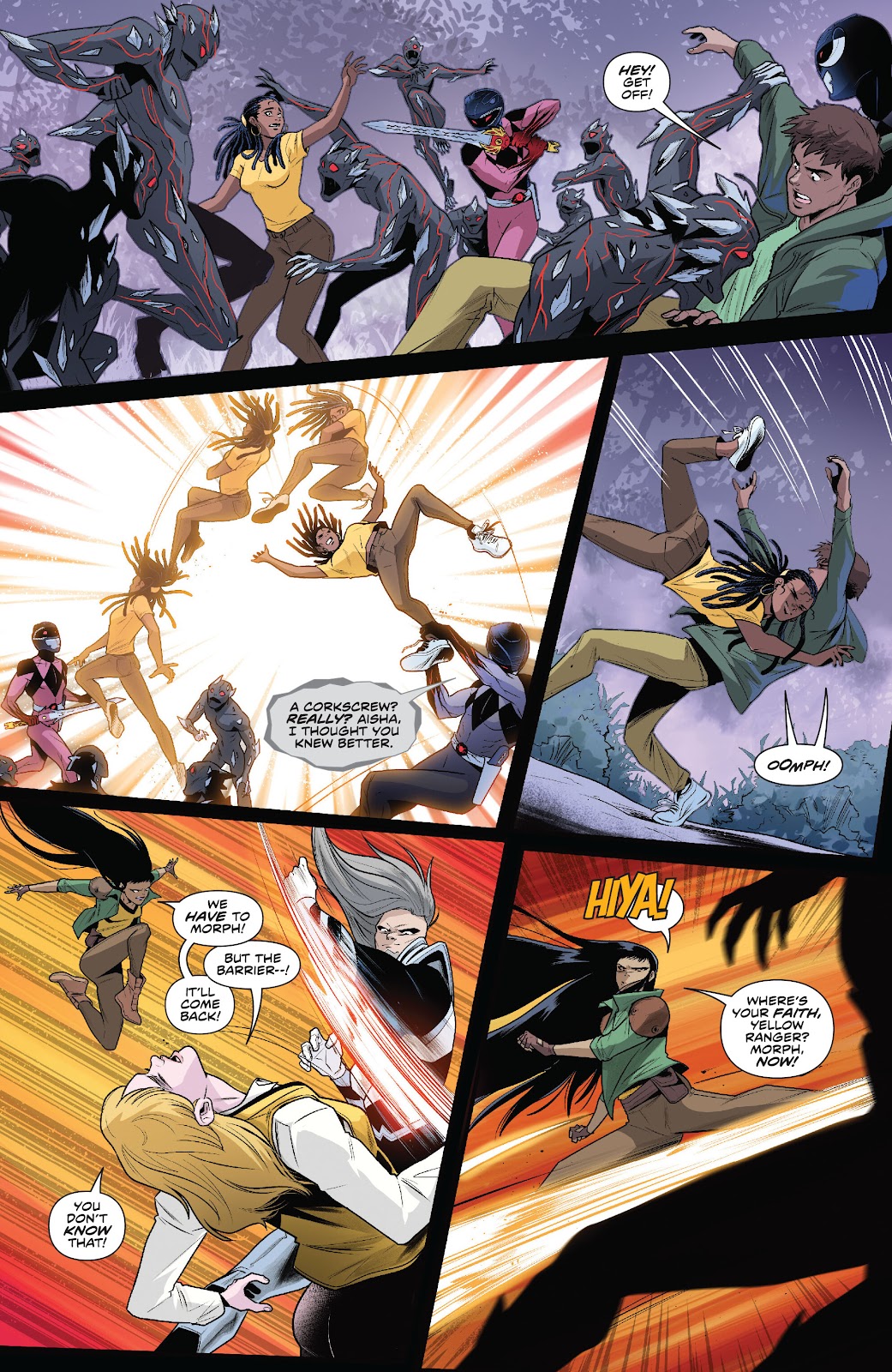 Mighty Morphin Power Rangers issue 119 - Page 17