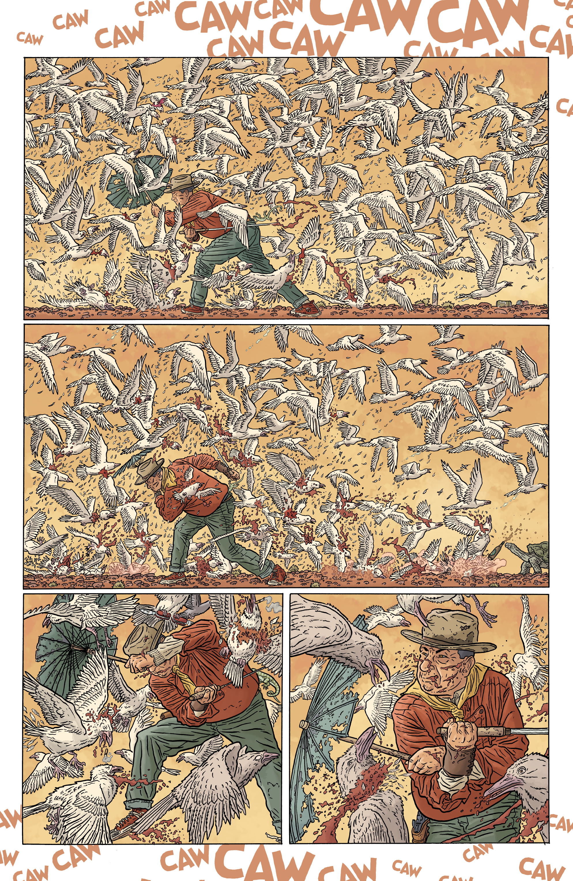 Read online Shaolin Cowboy: Cruel to Be Kin comic -  Issue #2 - 12