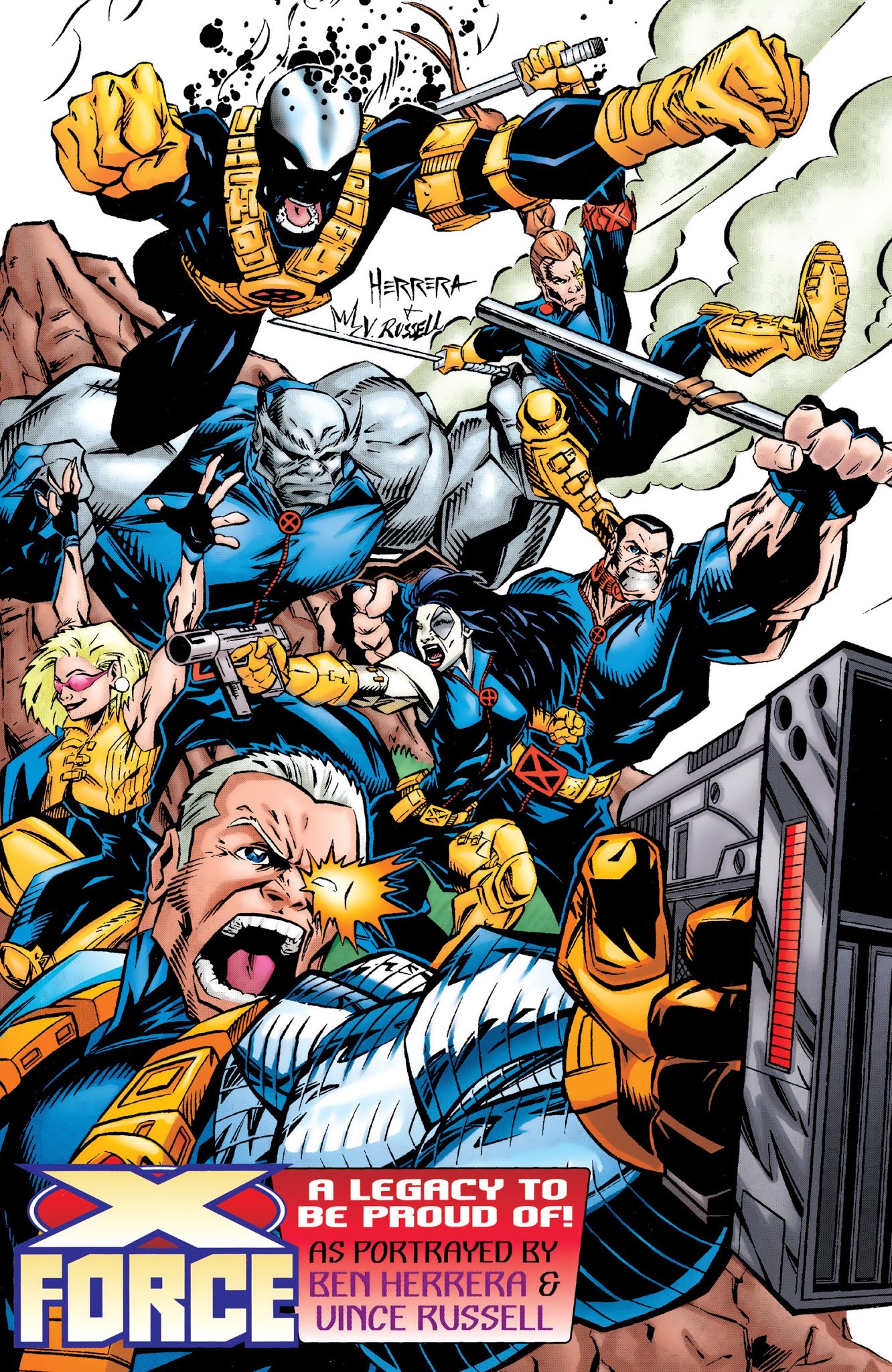 Read online Cable & X-Force: Onslaught Rising comic -  Issue # TPB - 52