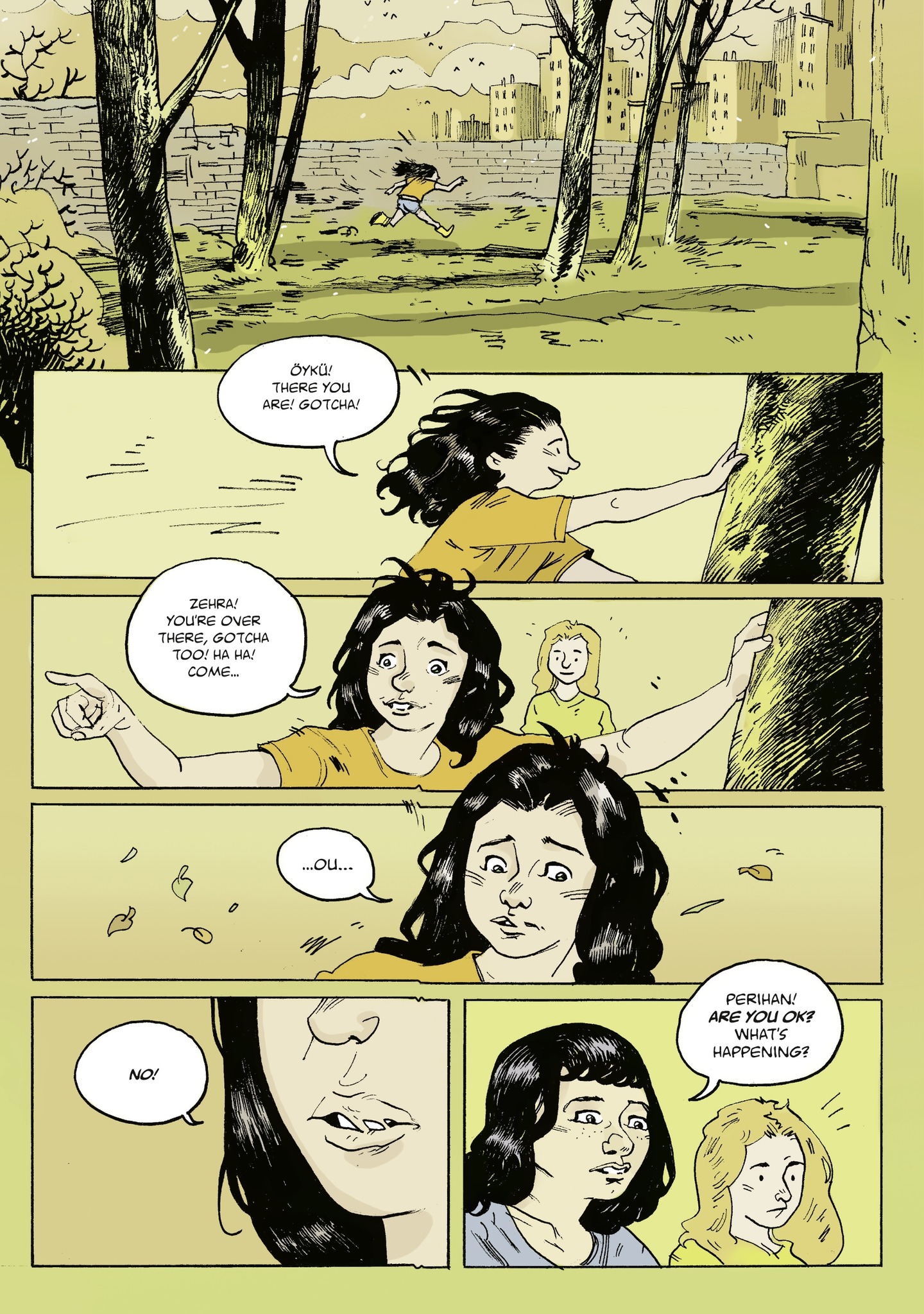 Read online Perihan The Girl Without A Mouth comic -  Issue # TPB - 36