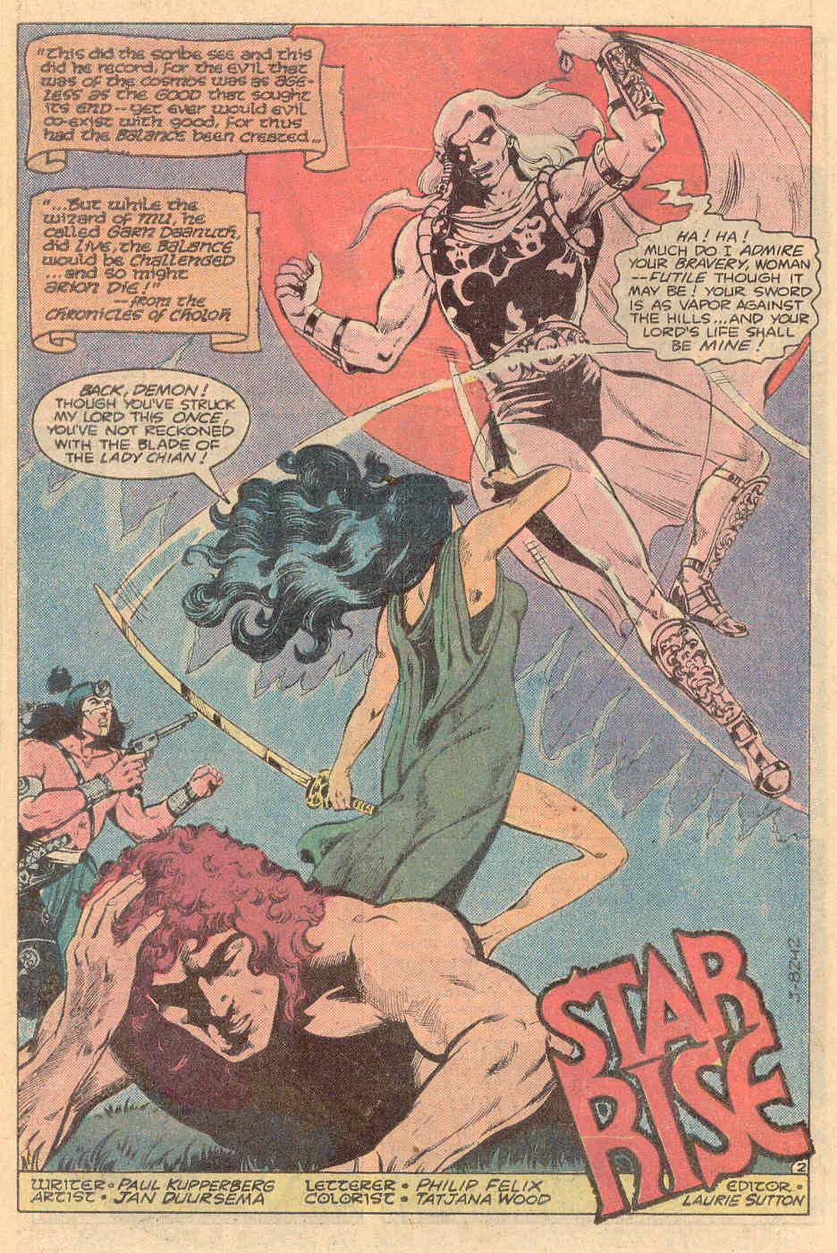 Read online Warlord (1976) comic -  Issue #60 - 21