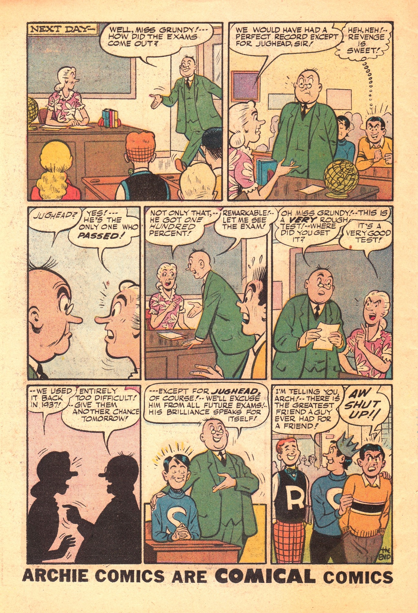 Read online Archie's Pal Jughead comic -  Issue #42 - 34