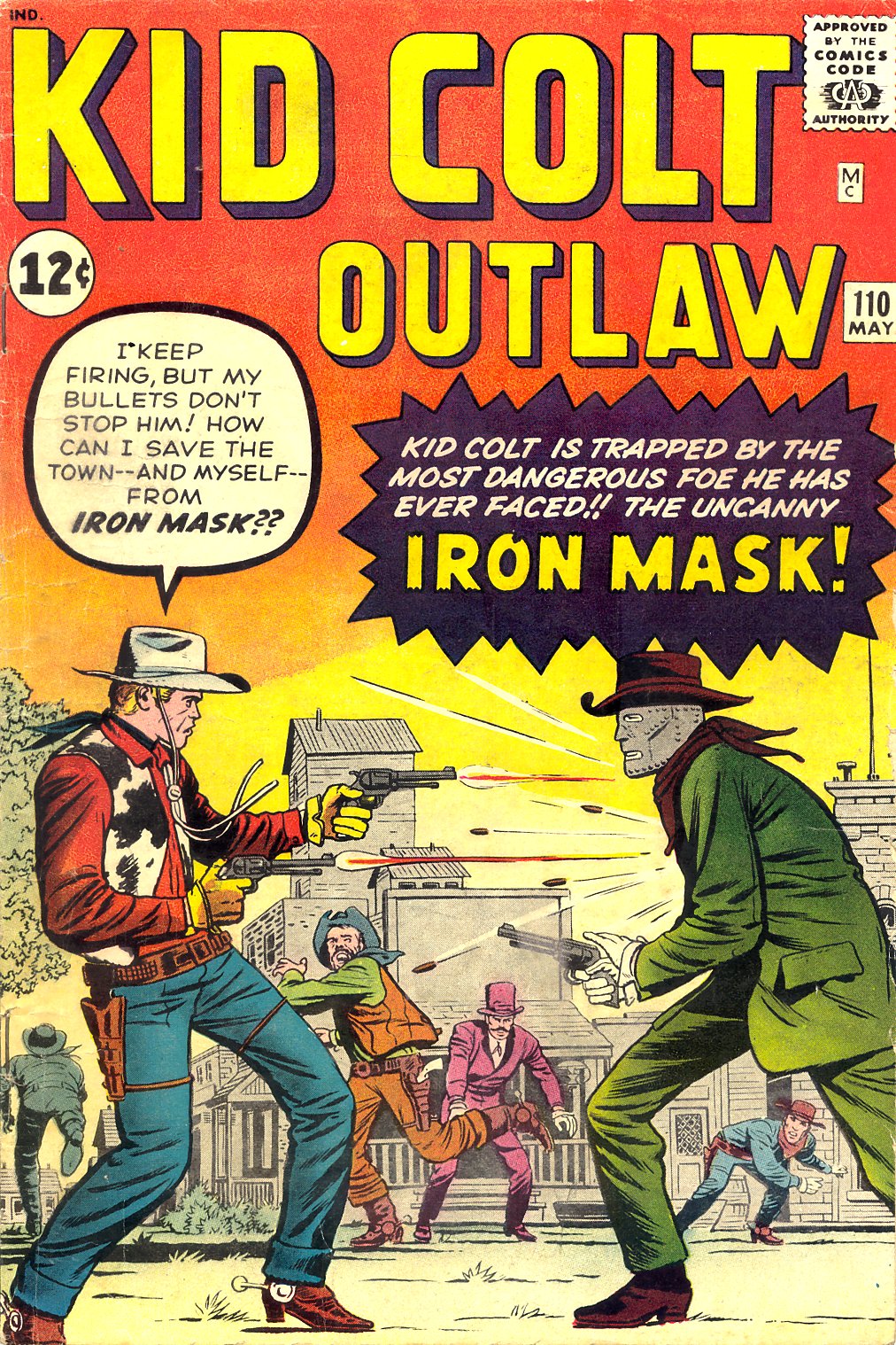 Read online Kid Colt Outlaw comic -  Issue #110 - 1