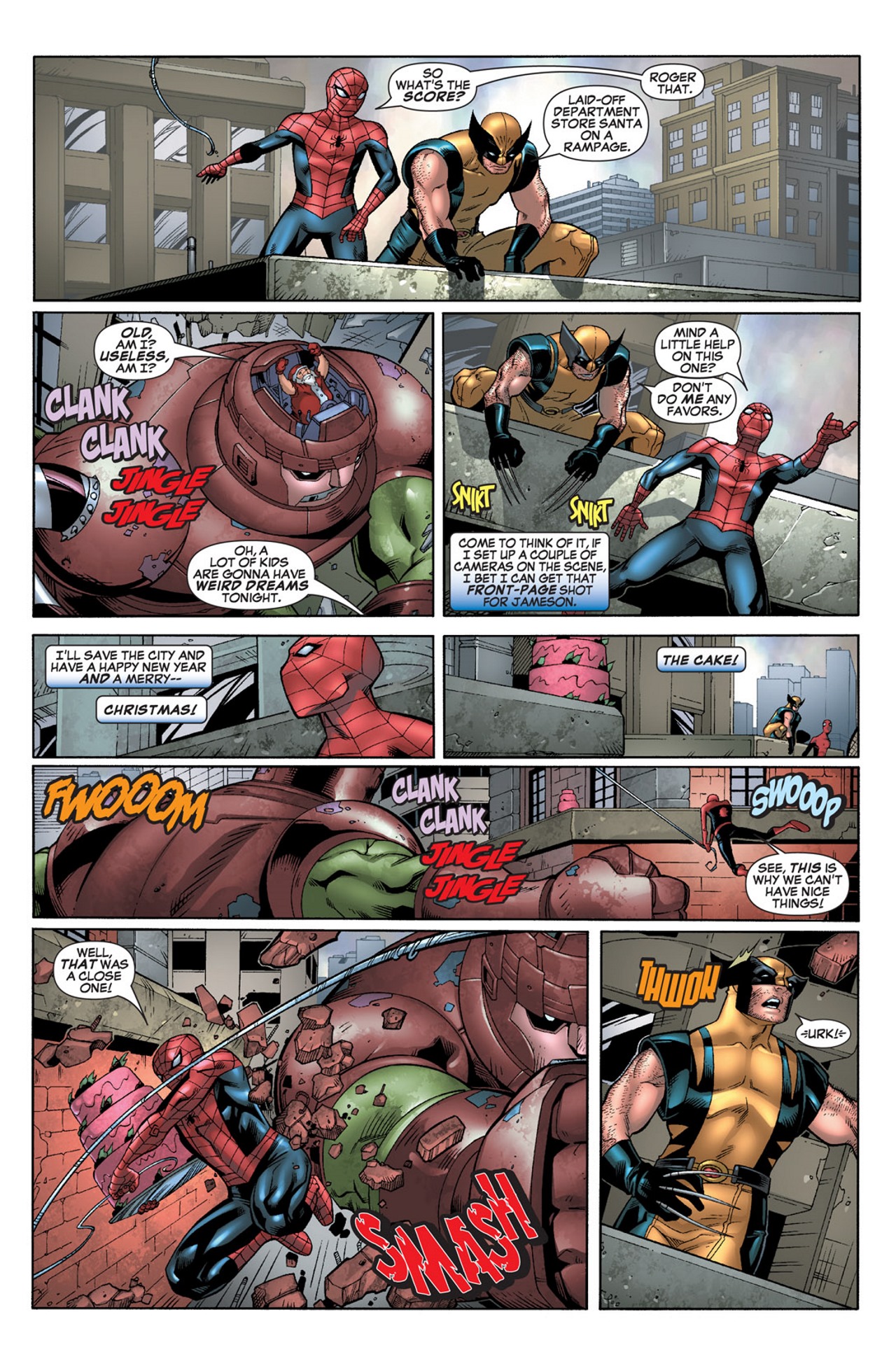 Read online Marvel Holiday Special (1991) comic -  Issue #2007 - 12