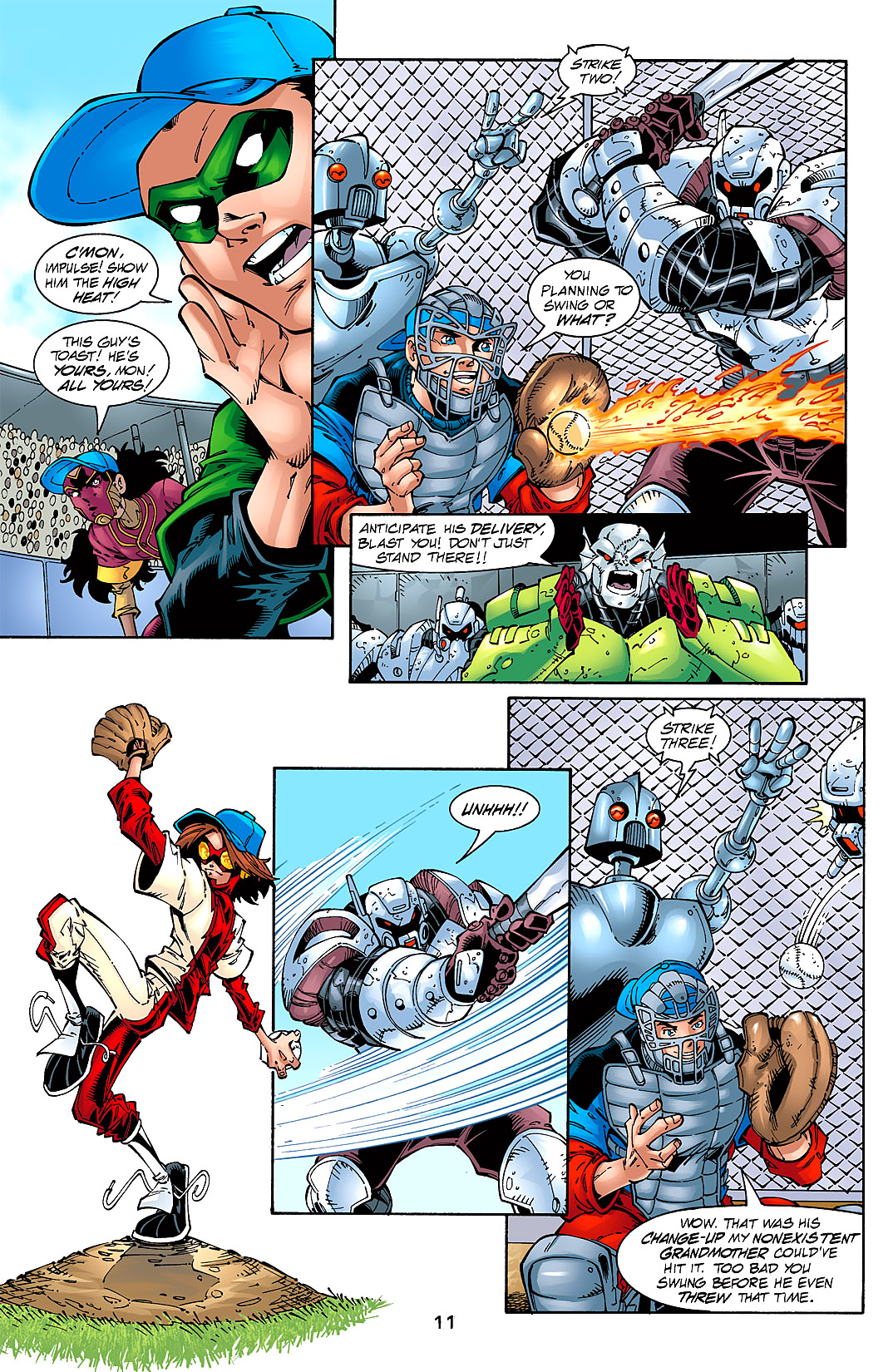 Read online Young Justice (1998) comic -  Issue #27 - 11