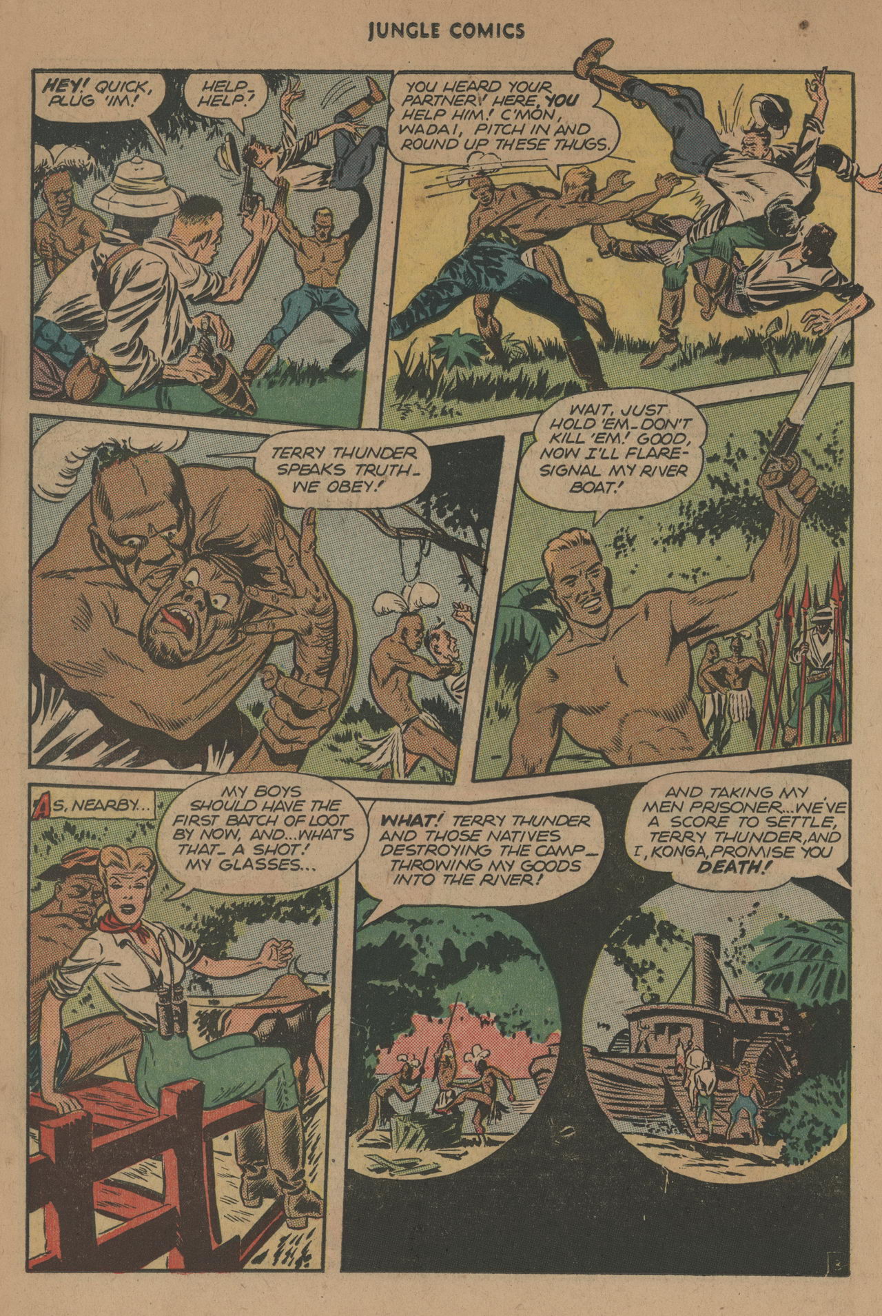 Read online Jungle Comics comic -  Issue #80 - 38