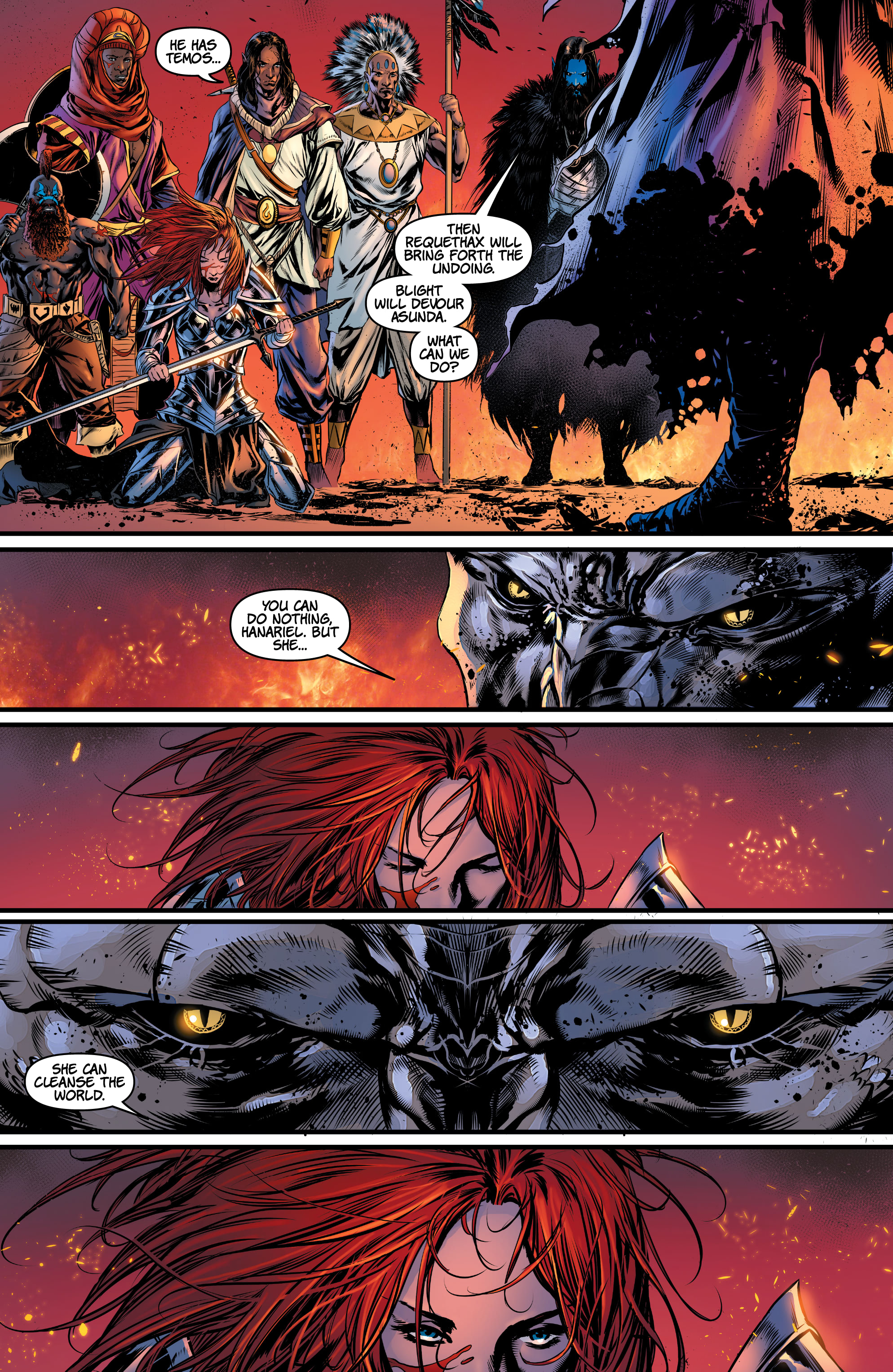 Read online Essessa: The Fallen comic -  Issue #1 - 30