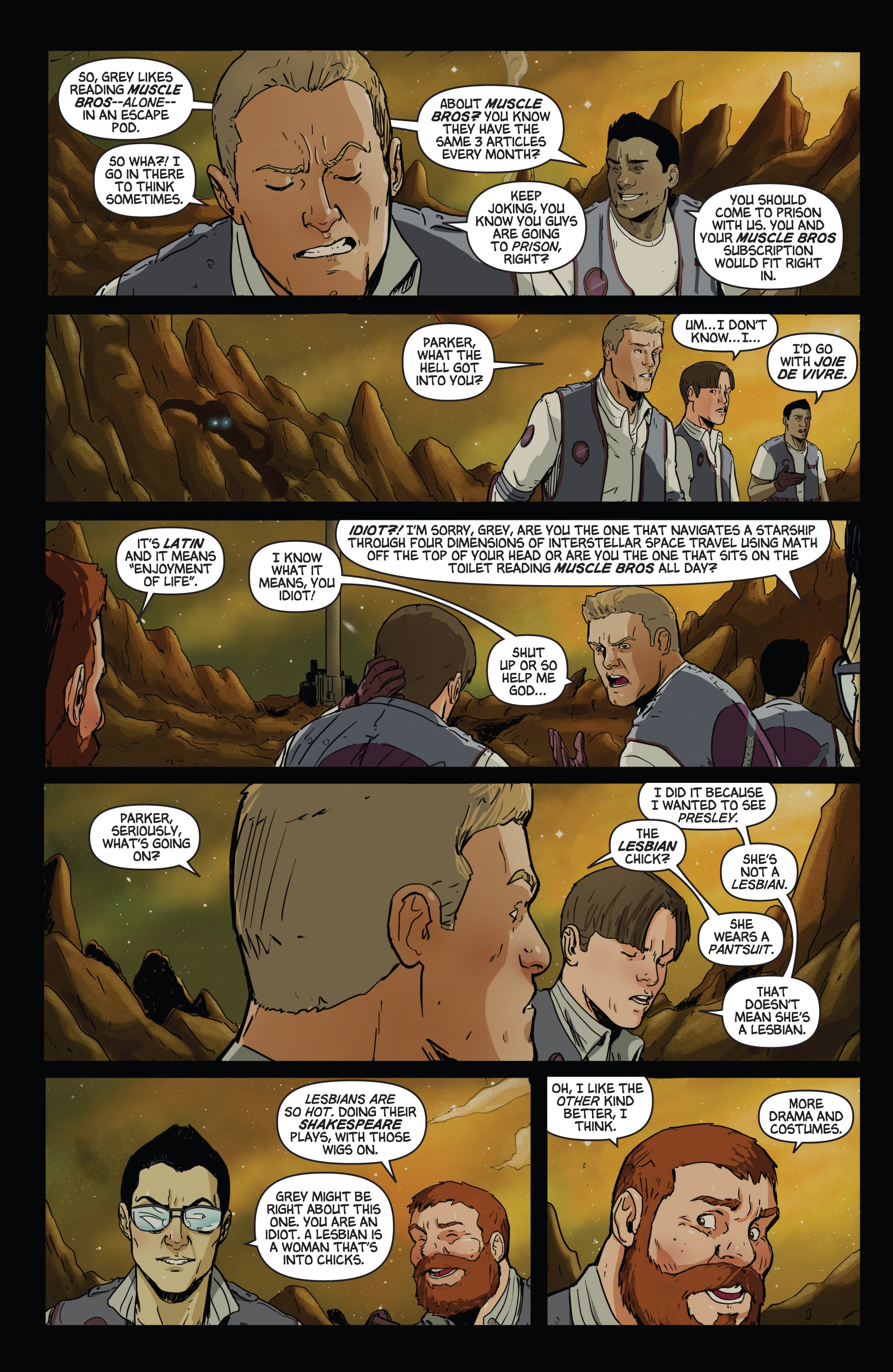 Read online Aliens vs. Parker comic -  Issue #2 - 5