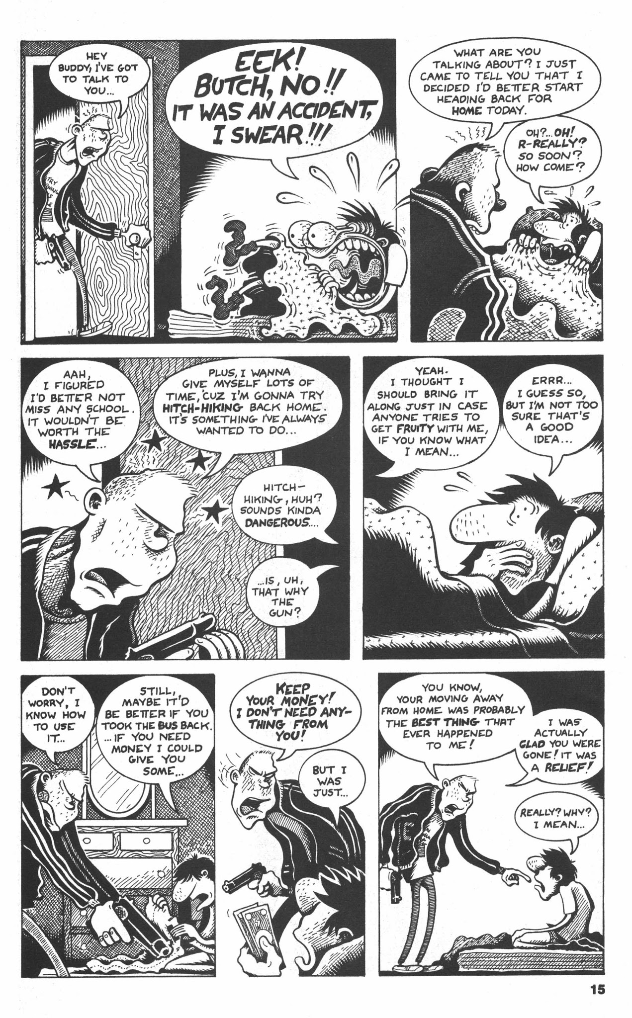 Read online Hate comic -  Issue #4 - 17