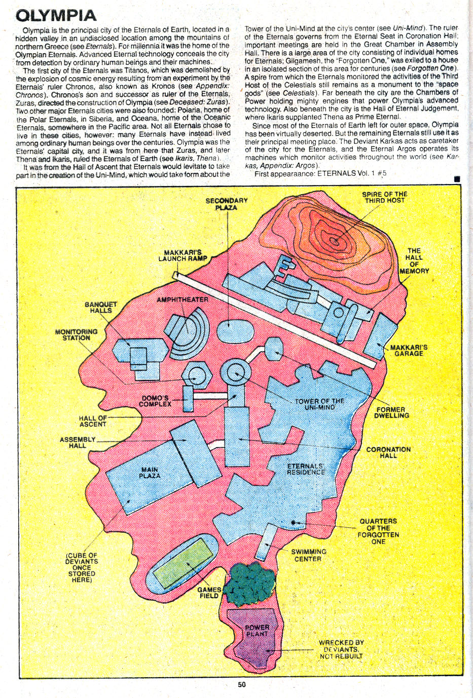 Read online The Official Handbook of the Marvel Universe Deluxe Edition comic -  Issue #9 - 56