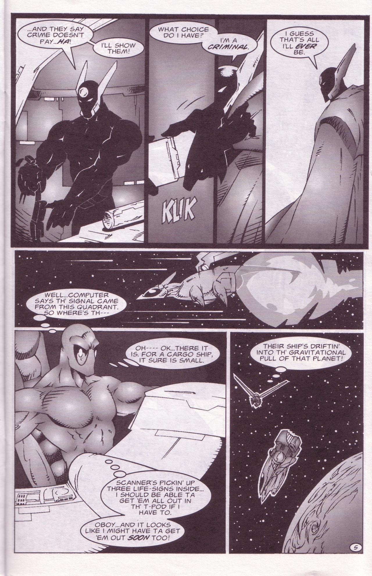 Read online Zen Intergalactic Ninja: Starquest comic -  Issue #5 - 7