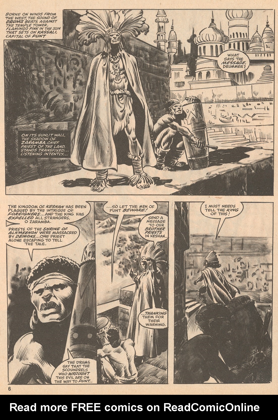Read online The Savage Sword Of Conan comic -  Issue #60 - 6