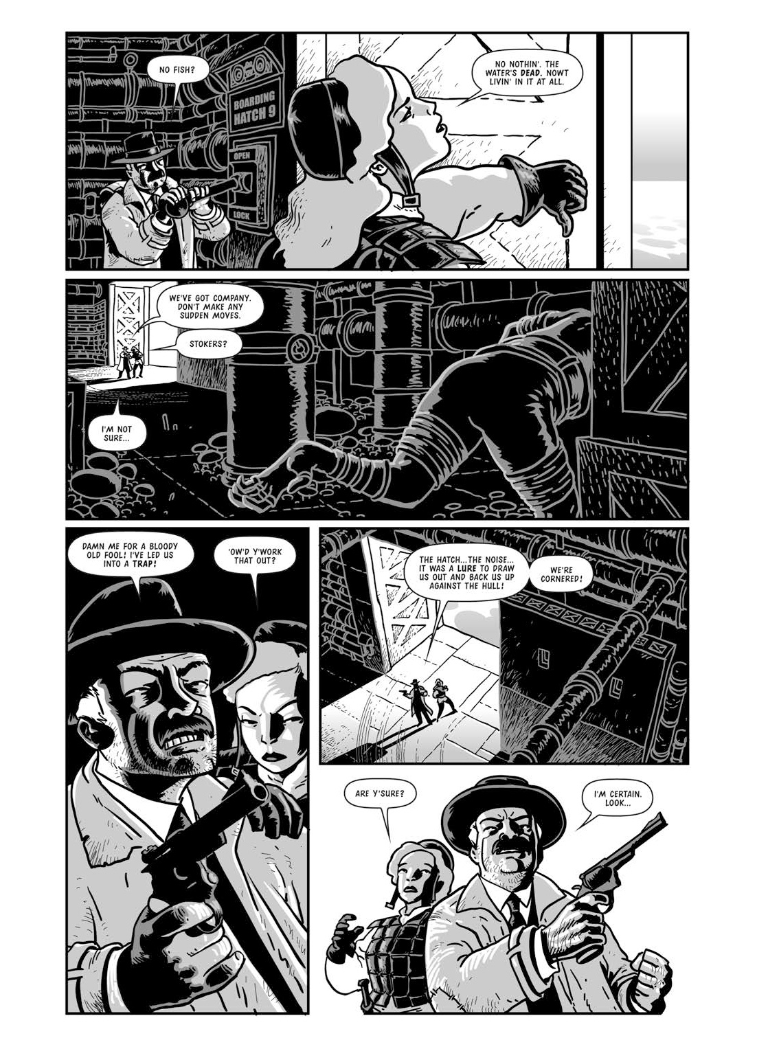 Read online Leviathan (2000 AD) comic -  Issue # TPB - 33