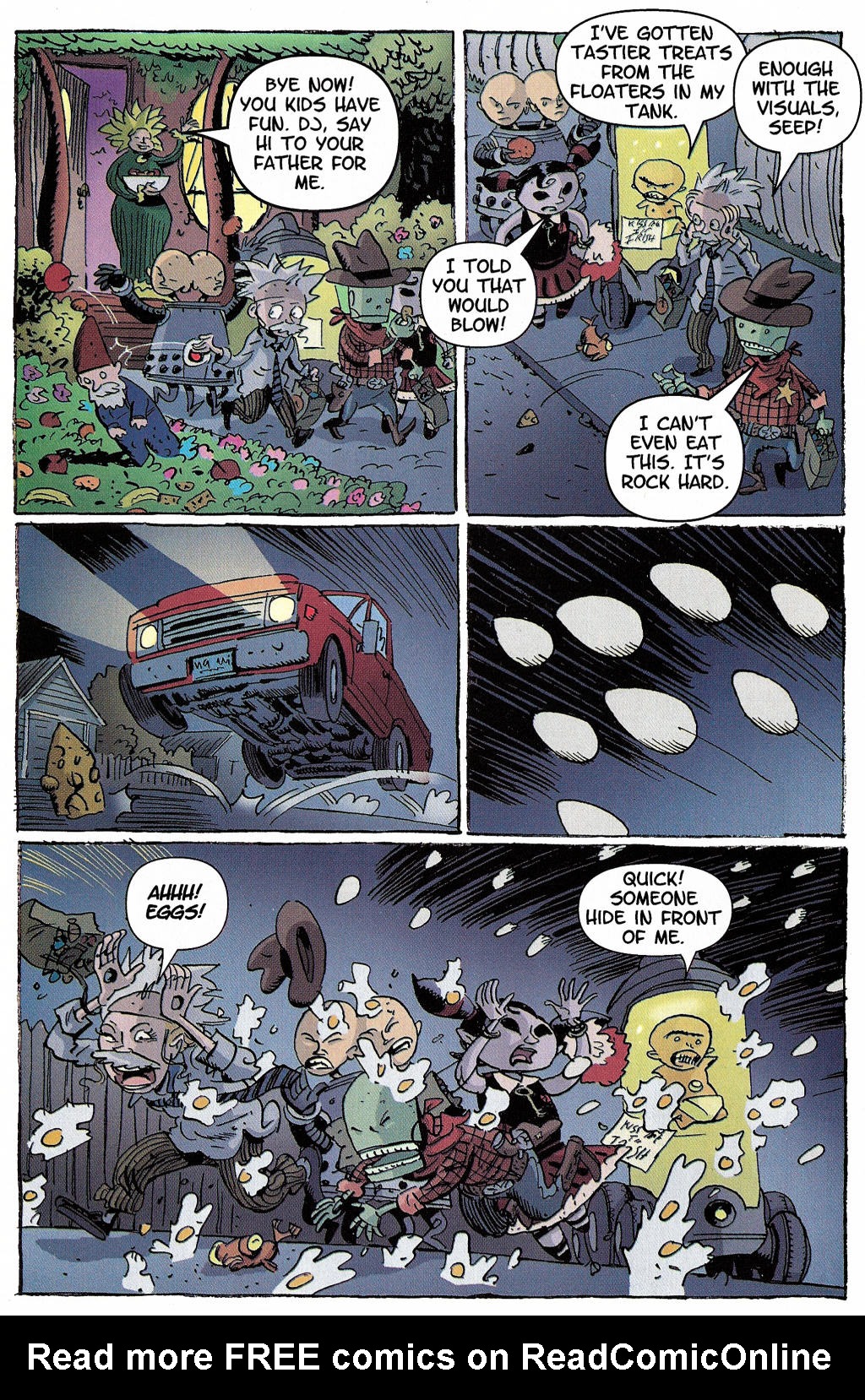 Read online Death Jr. Halloween Special comic -  Issue # Full - 10