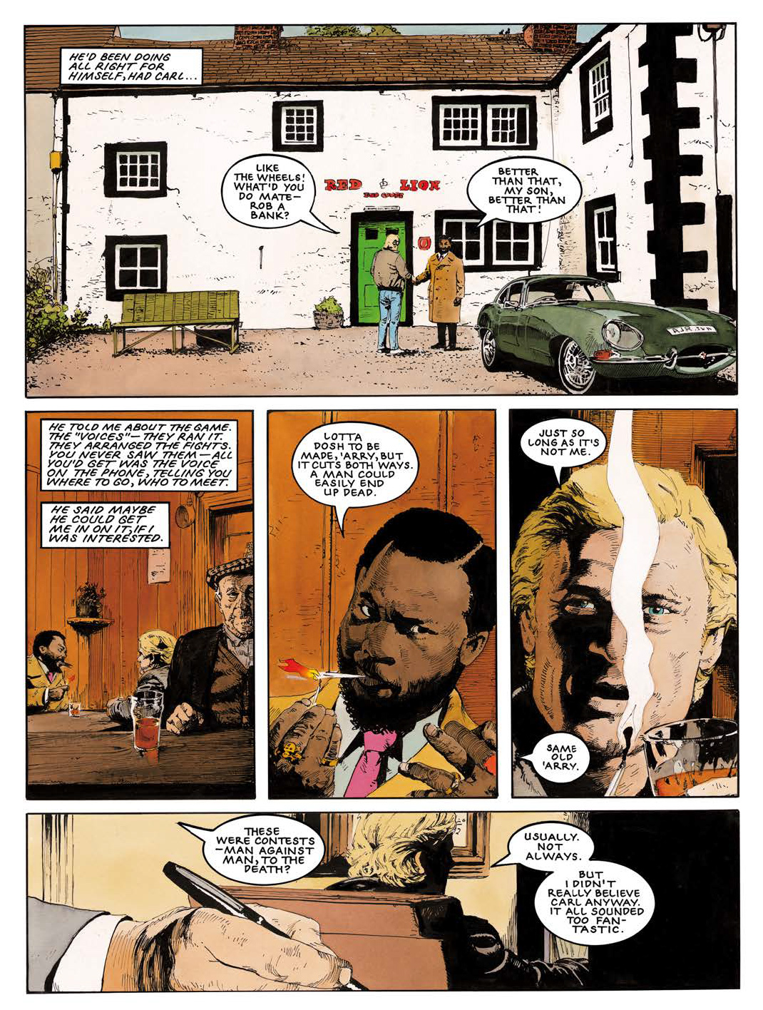 Read online Button Man comic -  Issue # TPB - 14