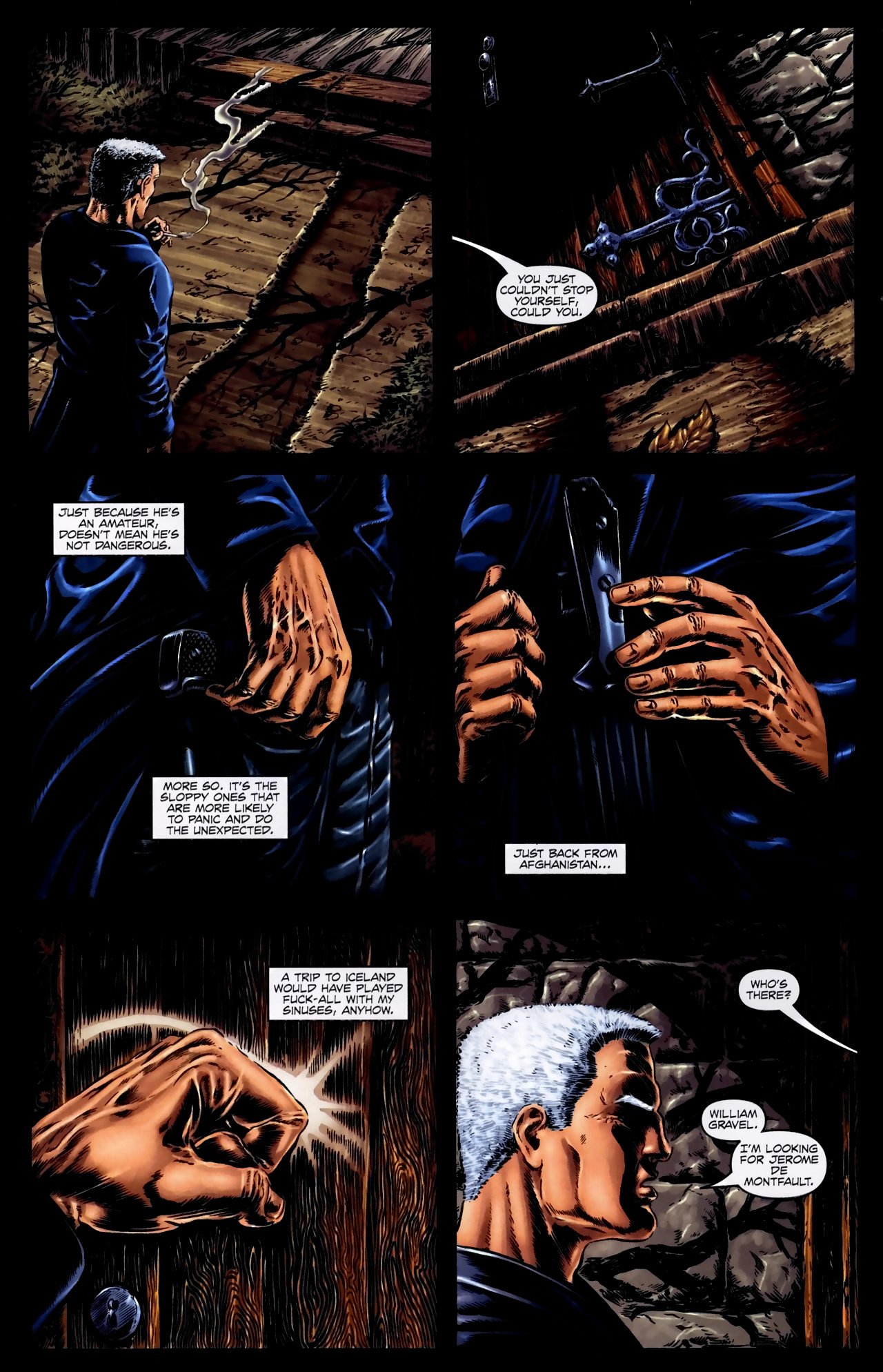 Read online Gravel comic -  Issue #1 - 7