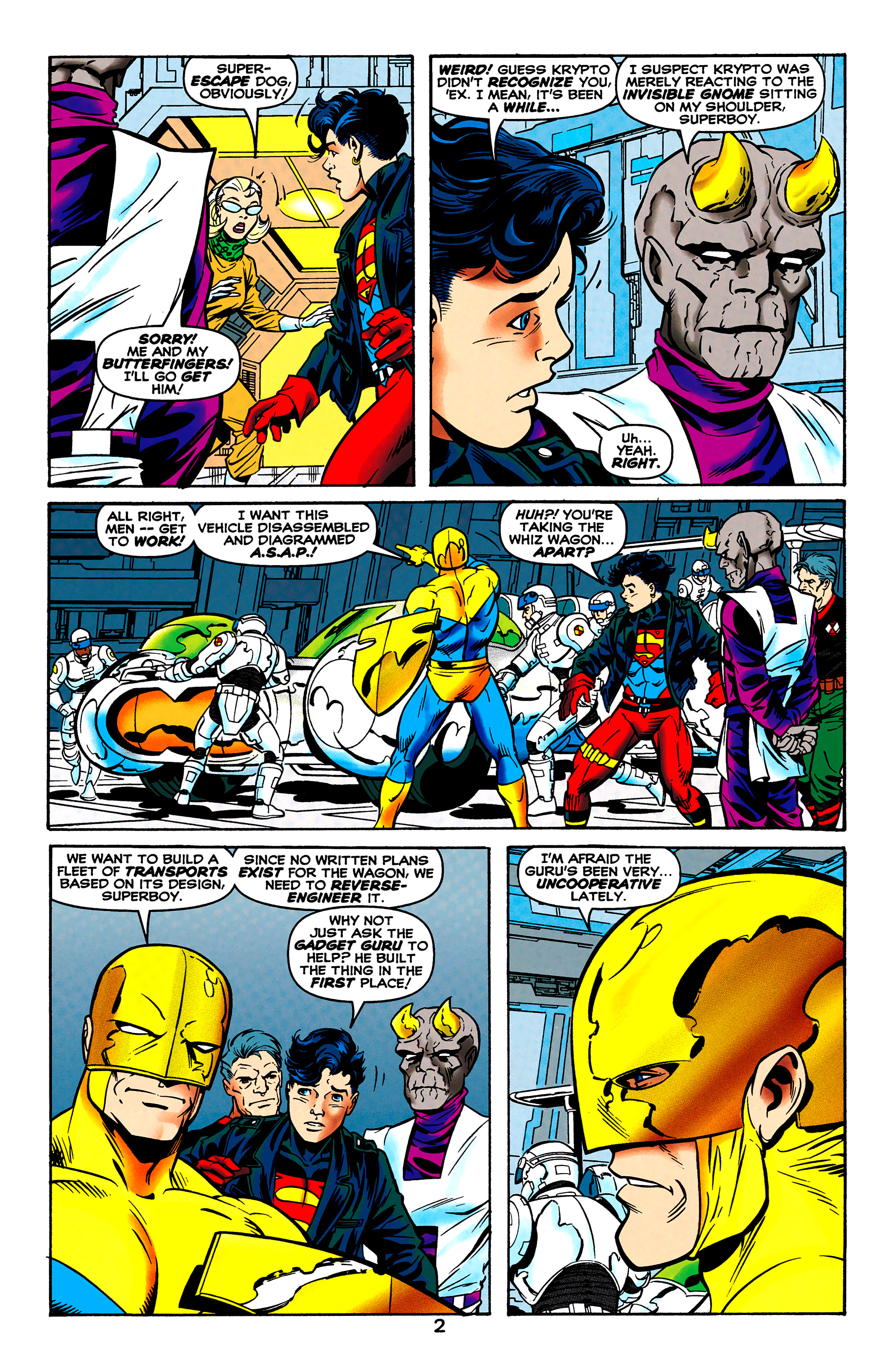 Read online Superboy (1994) comic -  Issue #70 - 3