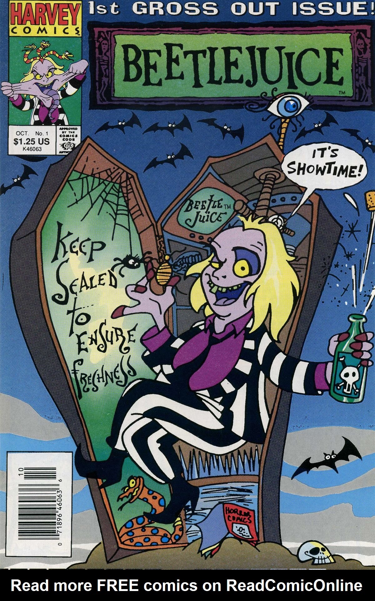 Read online Beetlejuice comic -  Issue #1 - 1