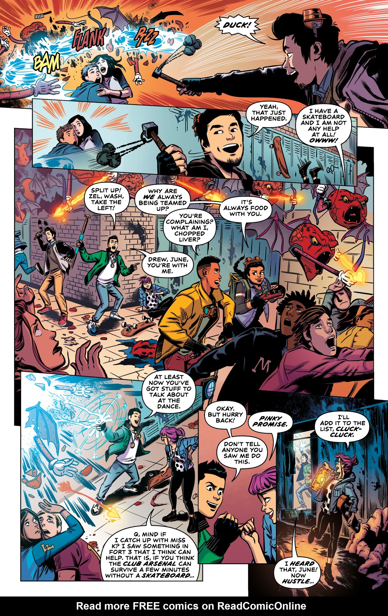 Read online Three O'Clock Club comic -  Issue #5 - 9