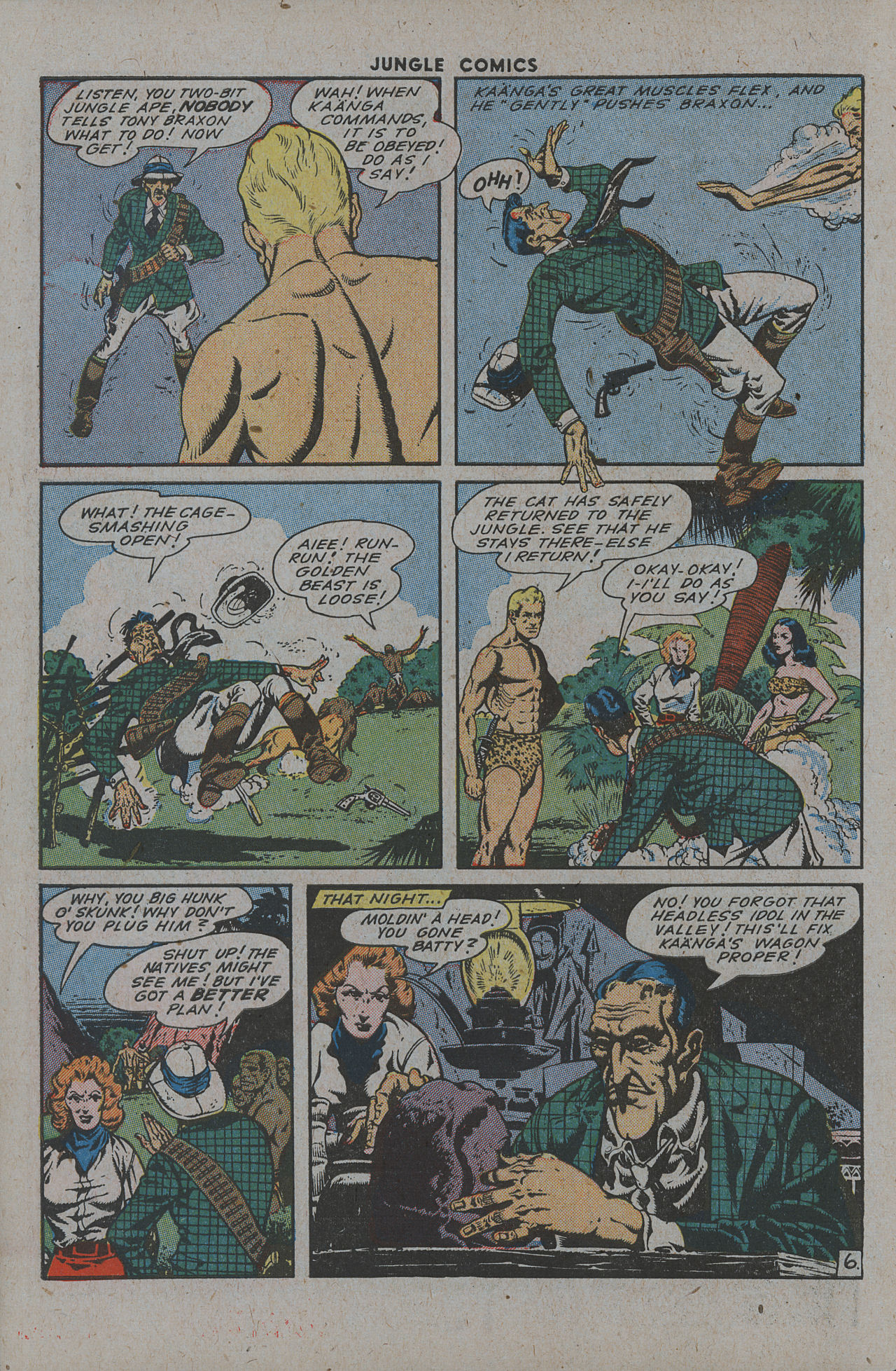 Read online Jungle Comics comic -  Issue #64 - 8