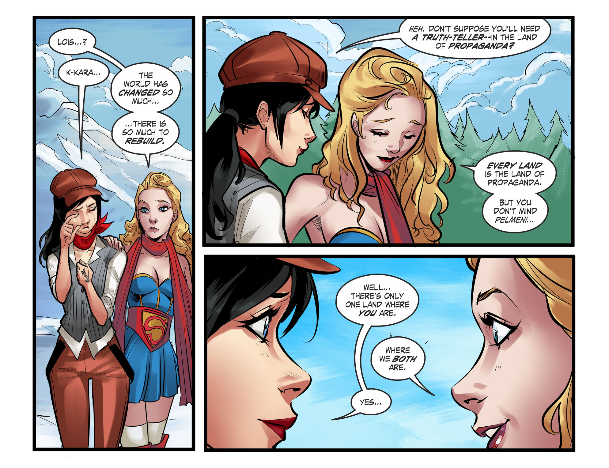 Read online DC Comics: Bombshells comic -  Issue #100 - 17