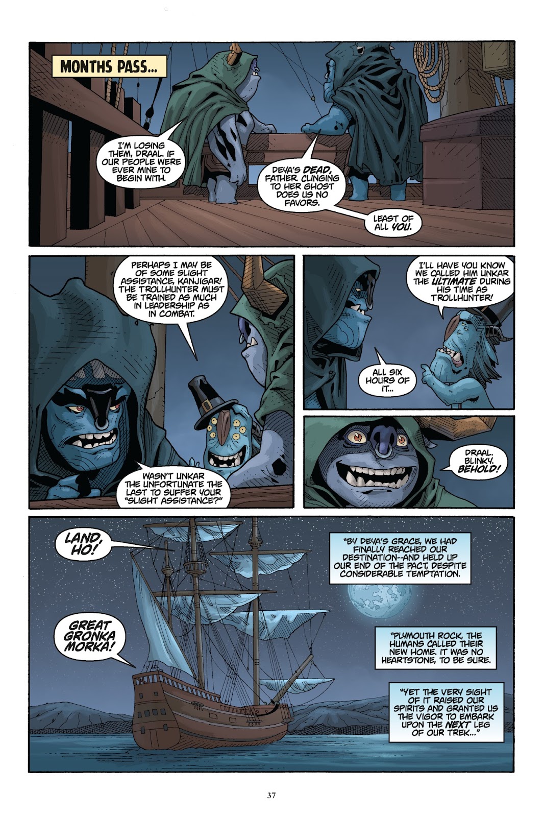 Trollhunters: Tales of Arcadia-The Secret History of Trollkind issue Full - Page 36