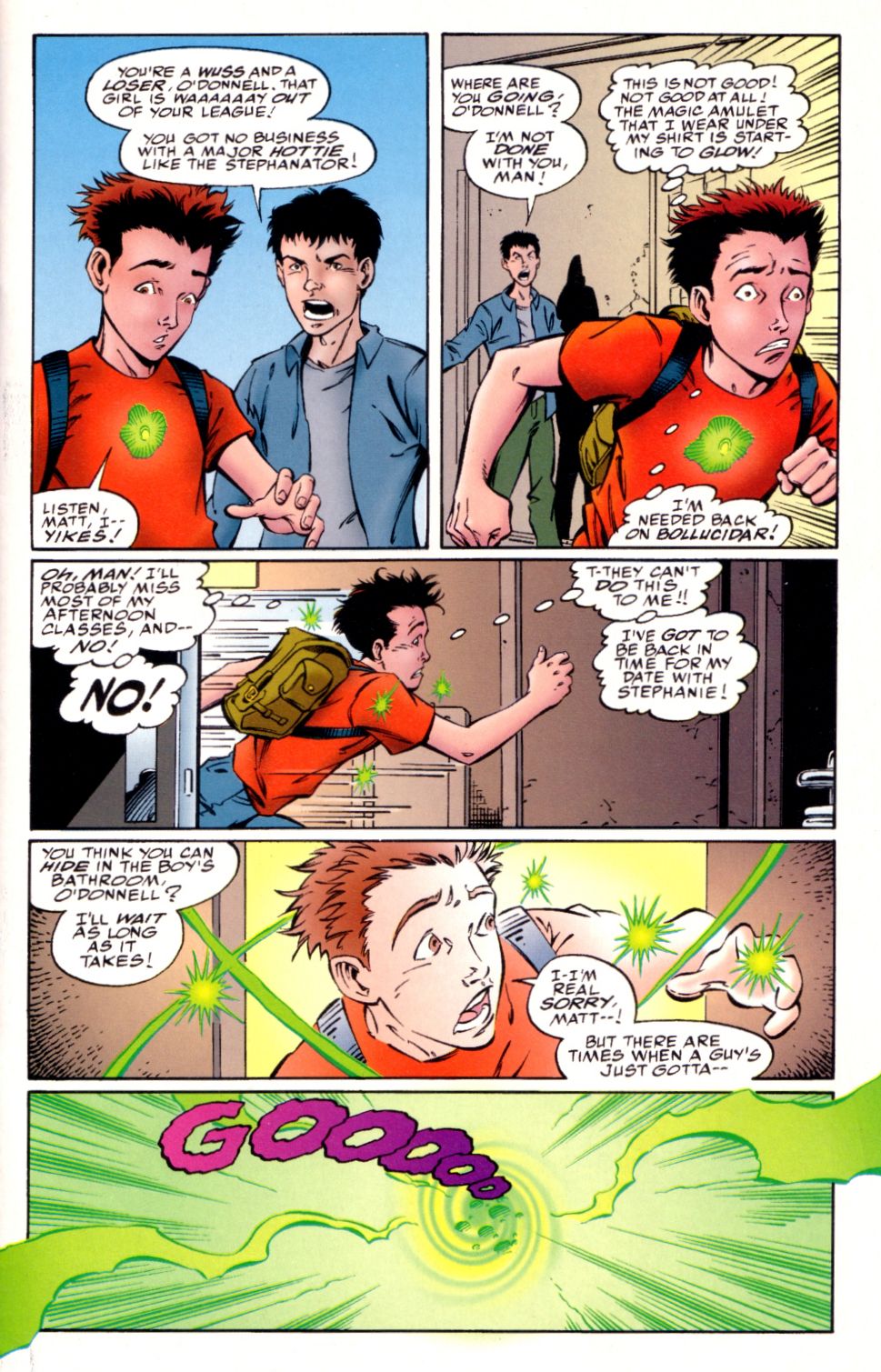 Read online Randy O'Donnell is The M@N comic -  Issue #3 - 5