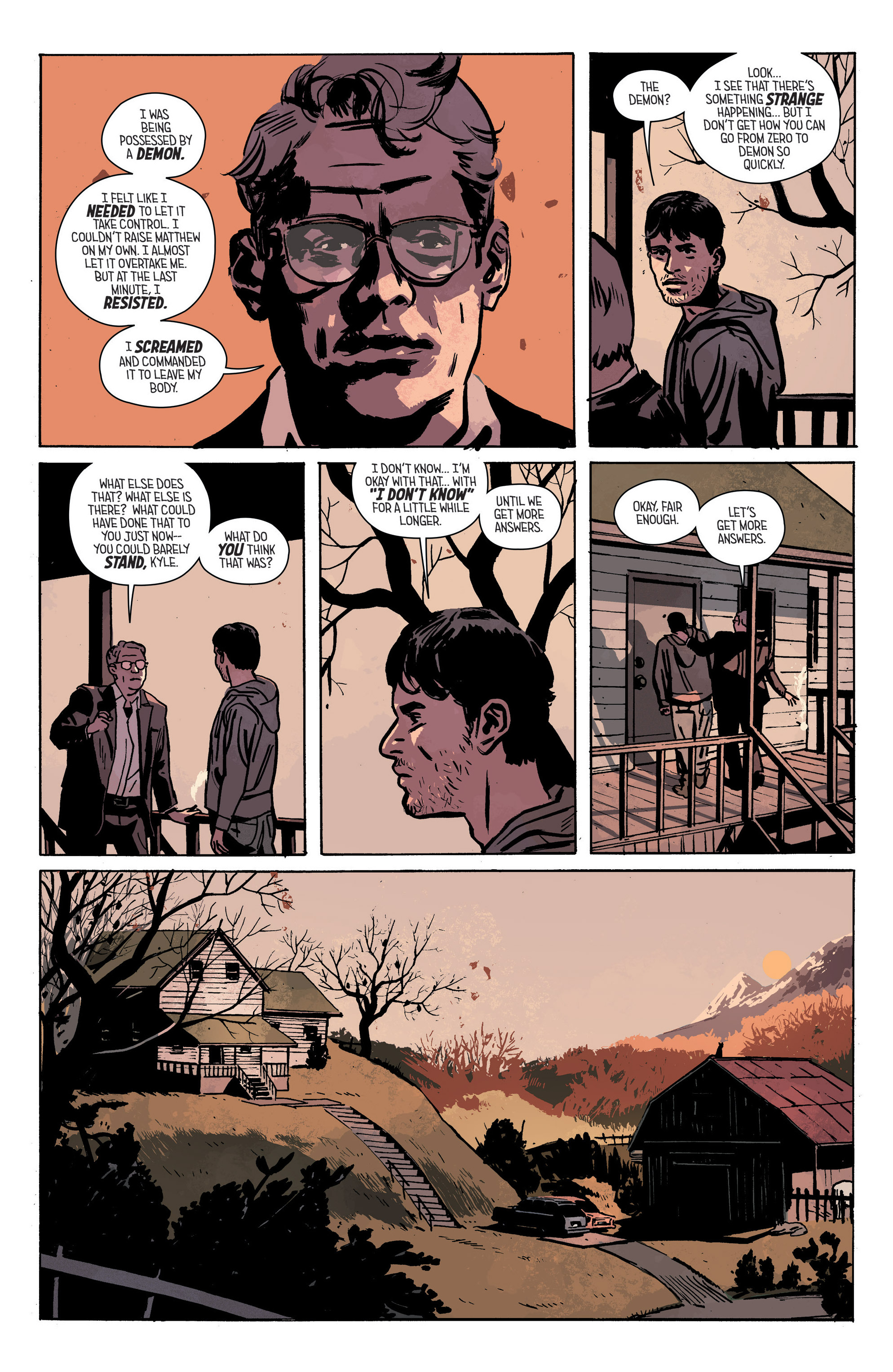 Read online Outcast by Kirkman & Azaceta comic -  Issue #1 - 32