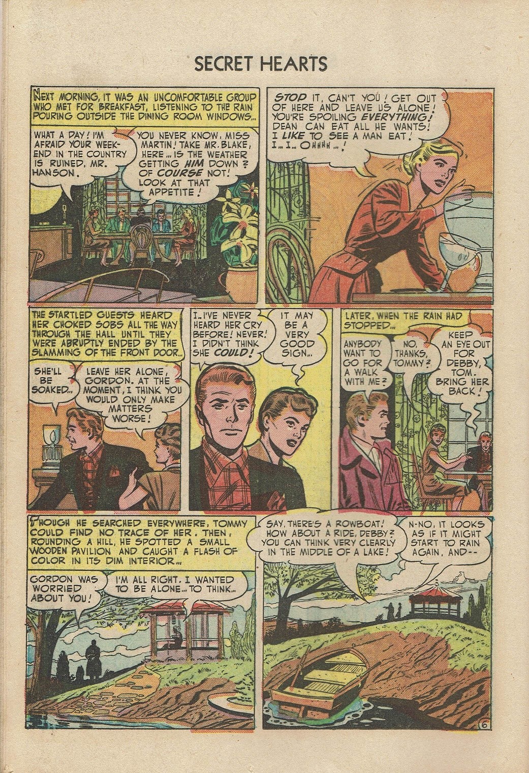 Read online Secret Hearts comic -  Issue #9 - 16