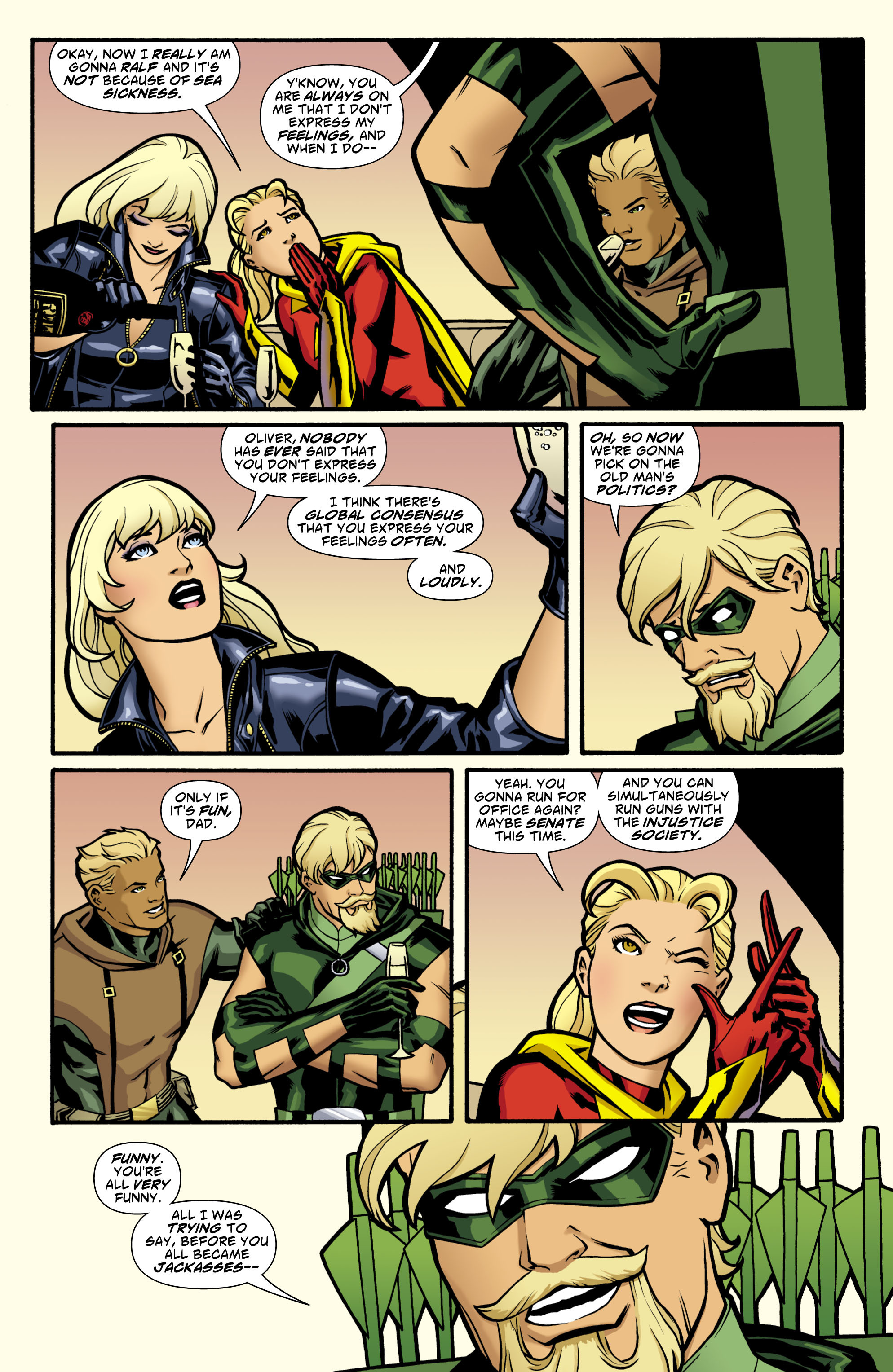 Read online Green Arrow/Black Canary comic -  Issue #3 - 19