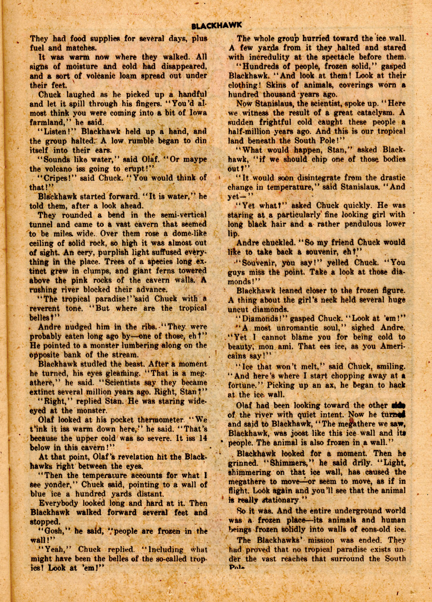 Read online Blackhawk (1957) comic -  Issue #21 - 35