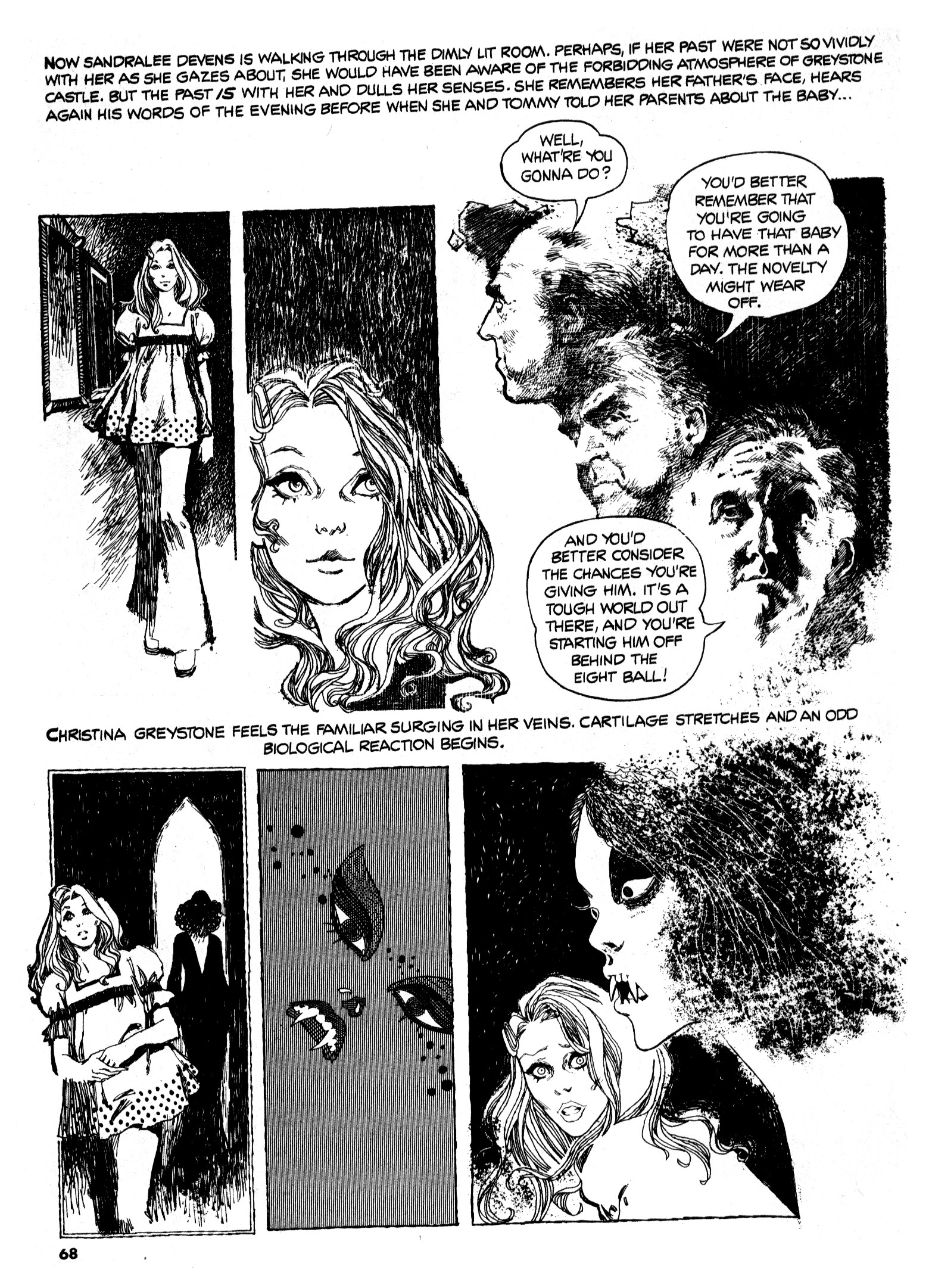 Read online Vampirella (1969) comic -  Issue #21 - 68