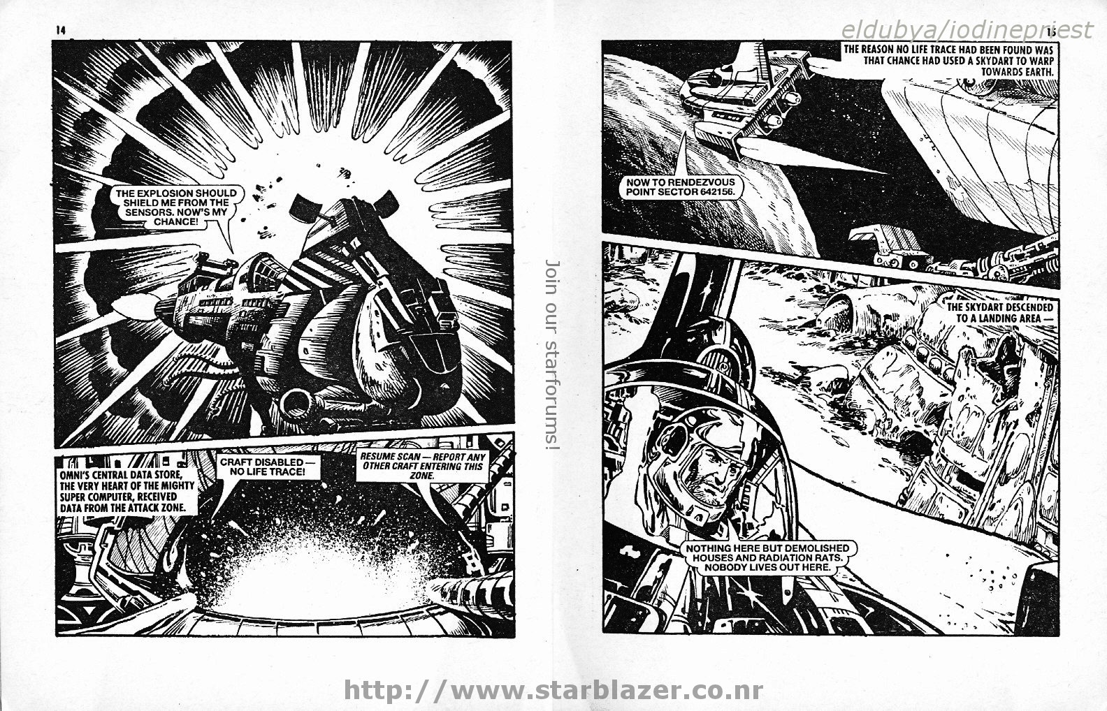 Read online Starblazer comic -  Issue #195 - 9