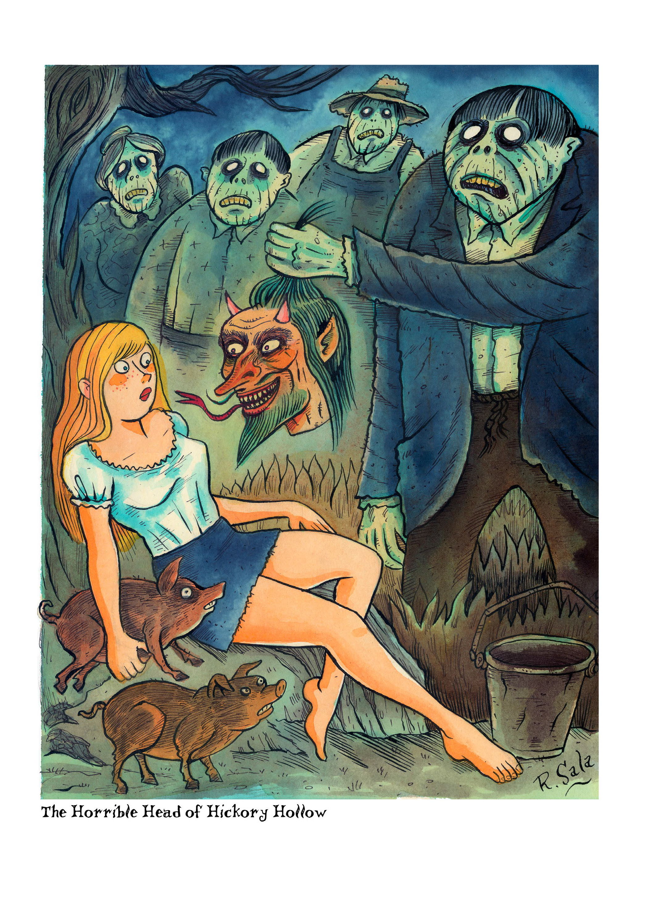 Read online Violenzia and Other Deadly Amusements comic -  Issue # TPB - 91