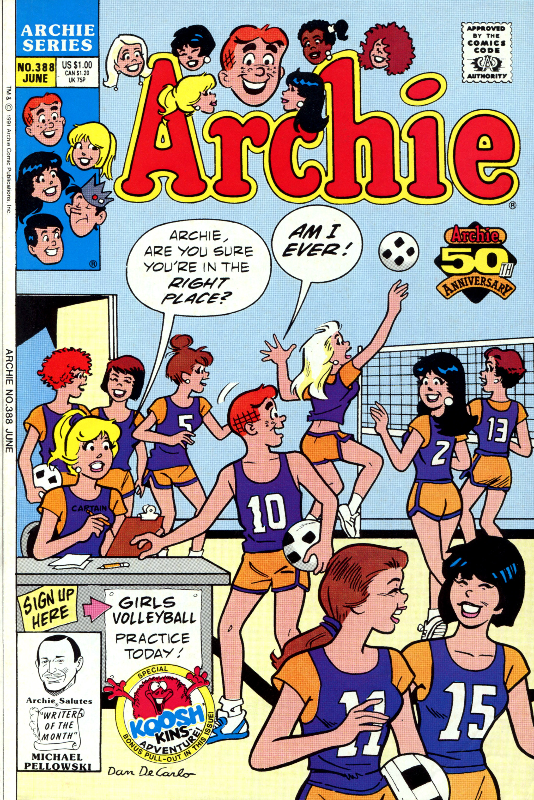 Read online Archie (1960) comic -  Issue #388 - 1
