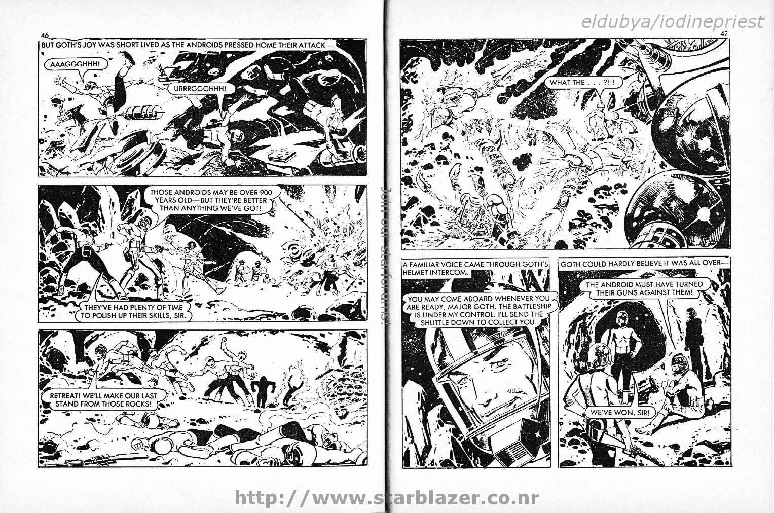 Read online Starblazer comic -  Issue #156 - 25