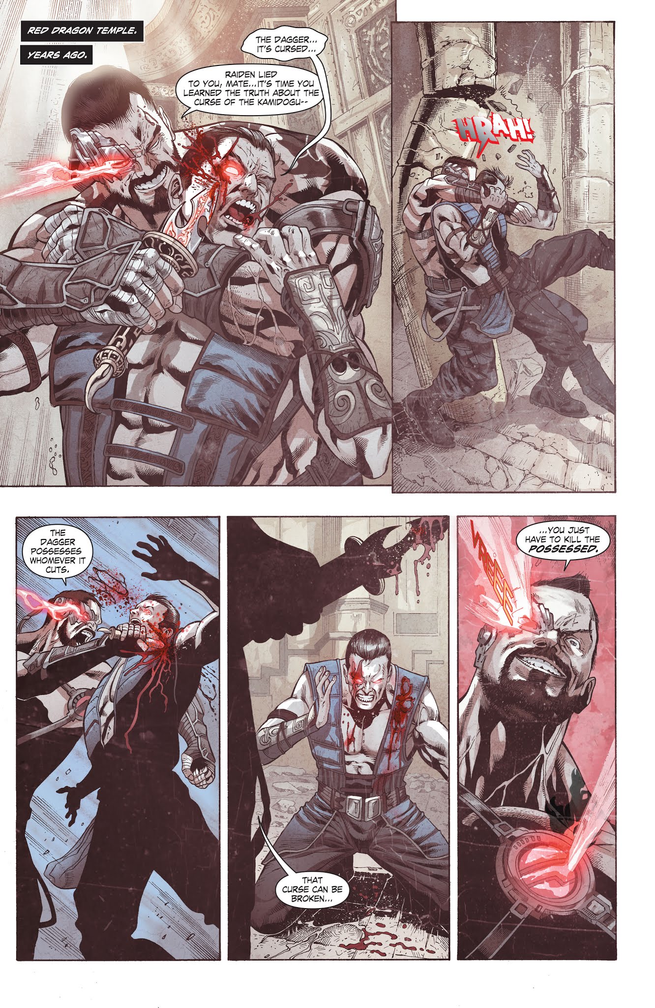 Read online Mortal Kombat X [I] comic -  Issue # _TPB 1 - 95