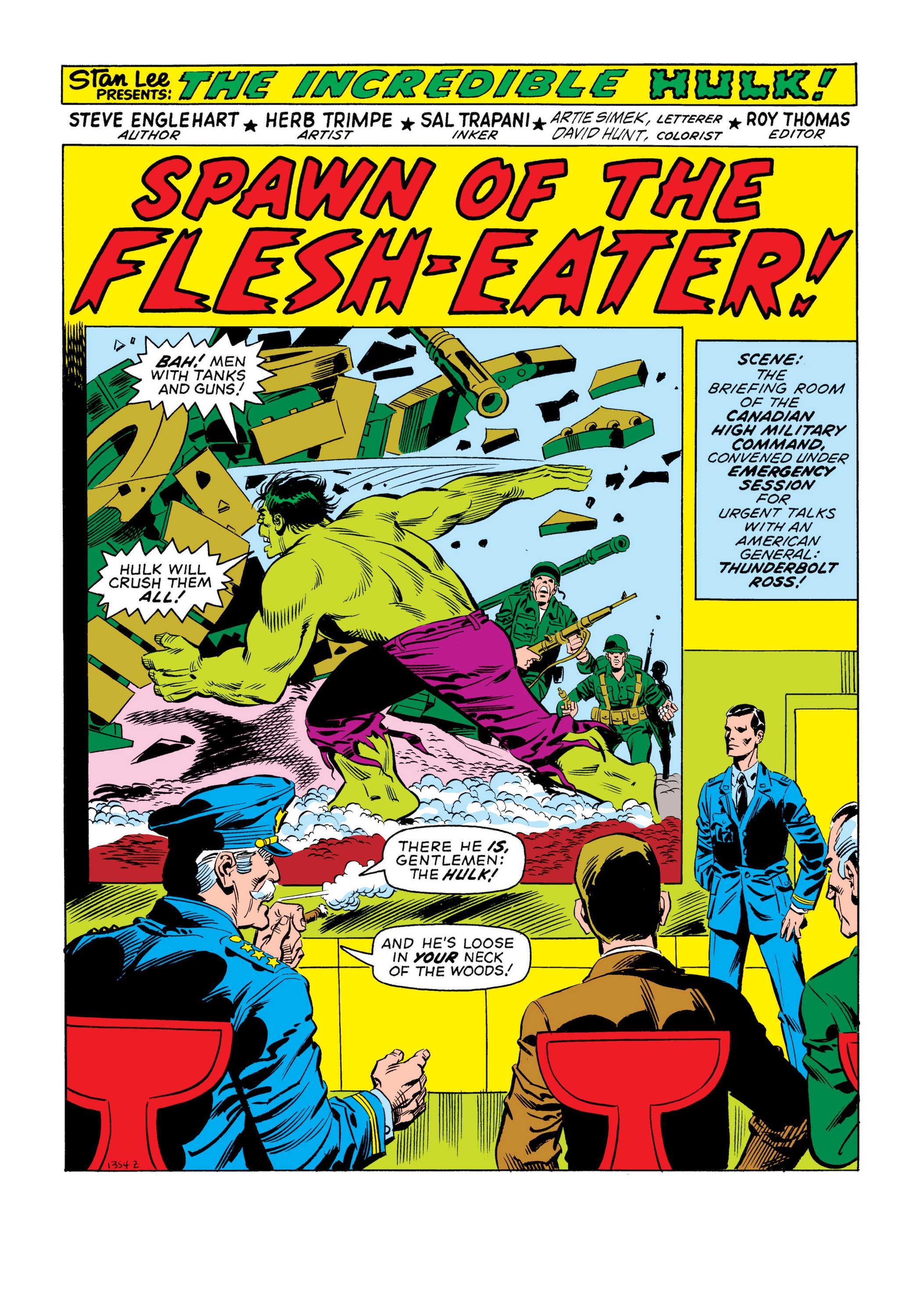 Read online Marvel Masterworks: The Incredible Hulk comic -  Issue # TPB 9 (Part 2) - 15