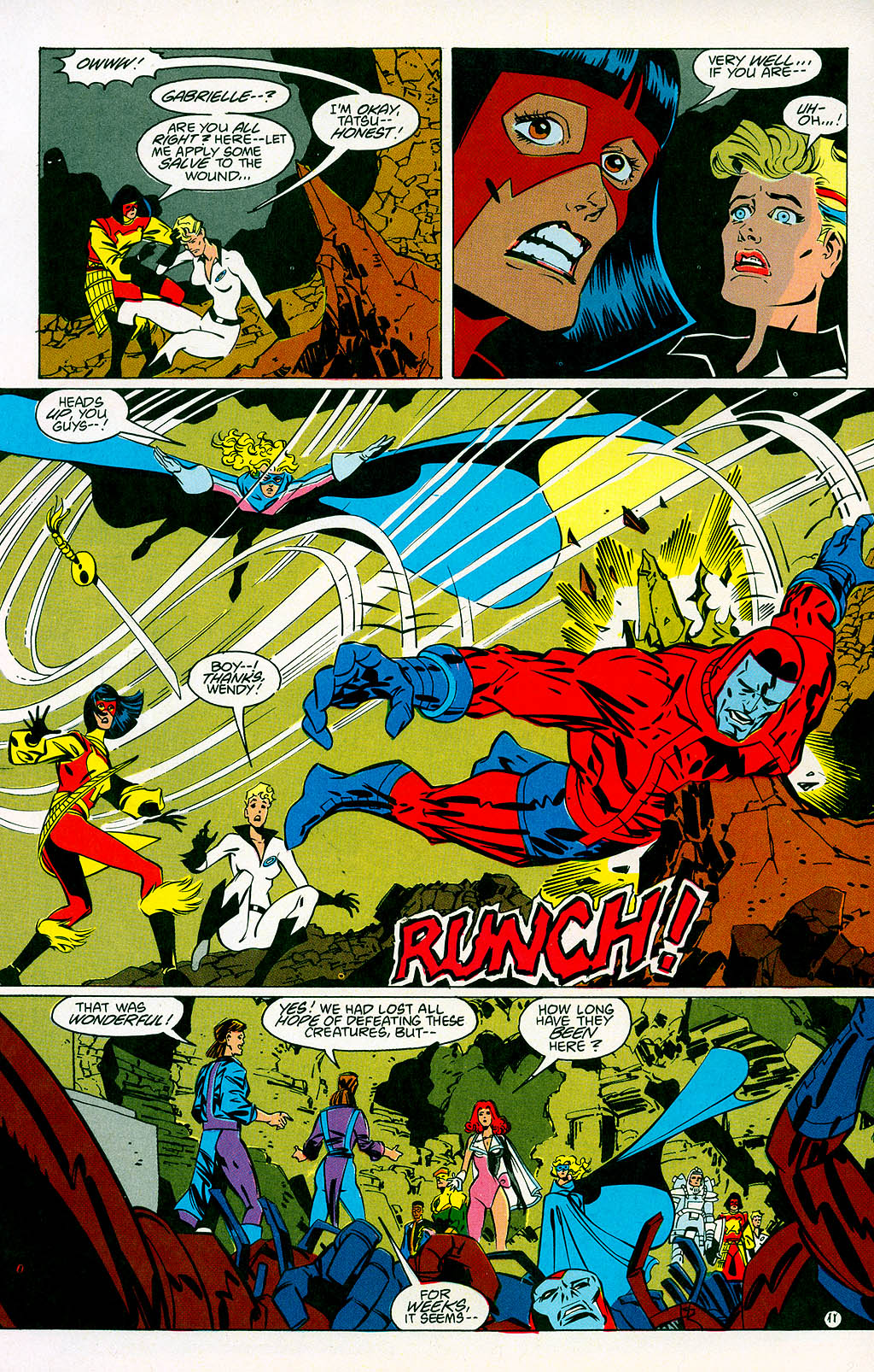 Read online The Outsiders (1985) comic -  Issue #28 - 12