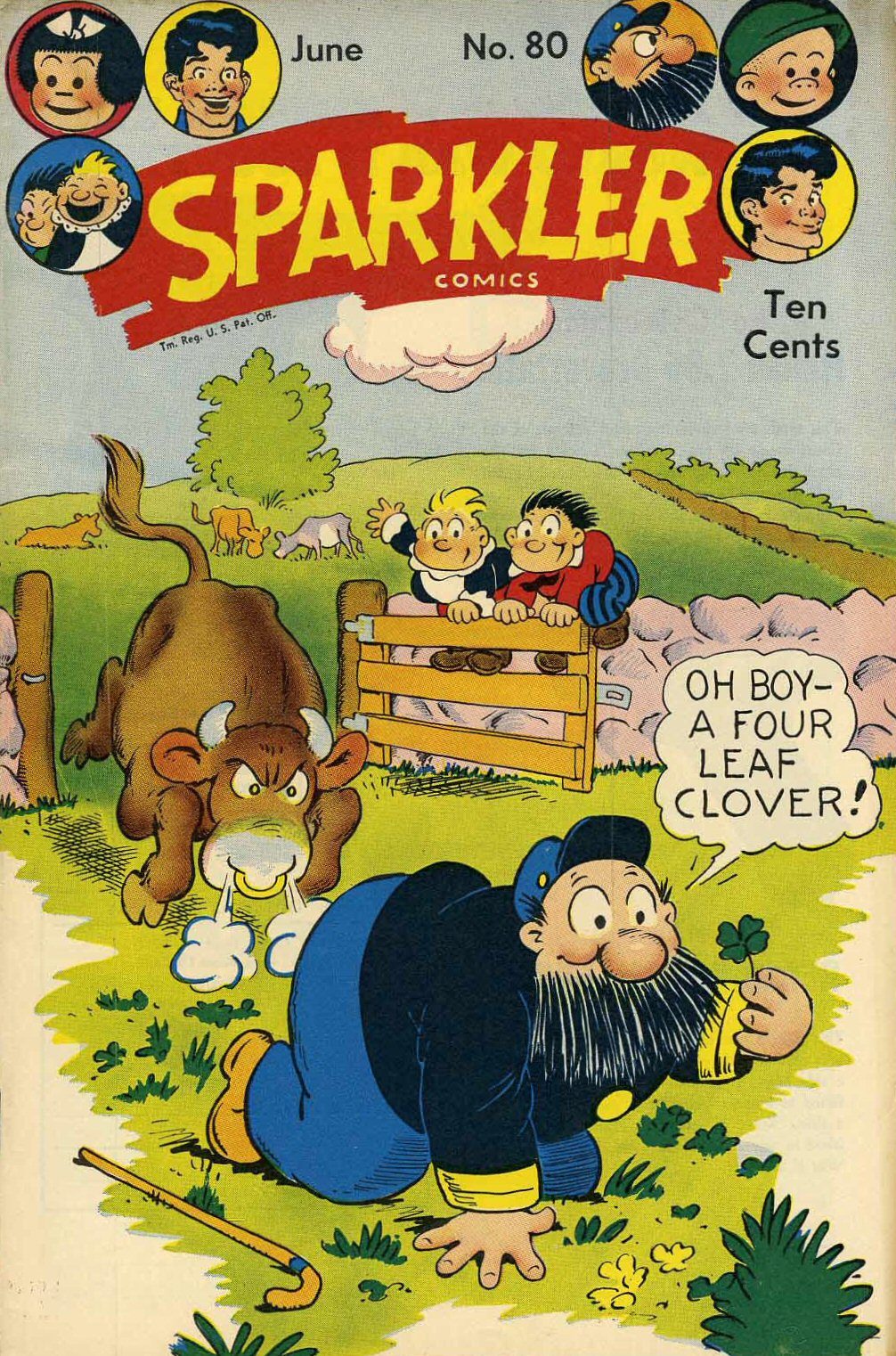 Read online Sparkler Comics comic -  Issue #80 - 1