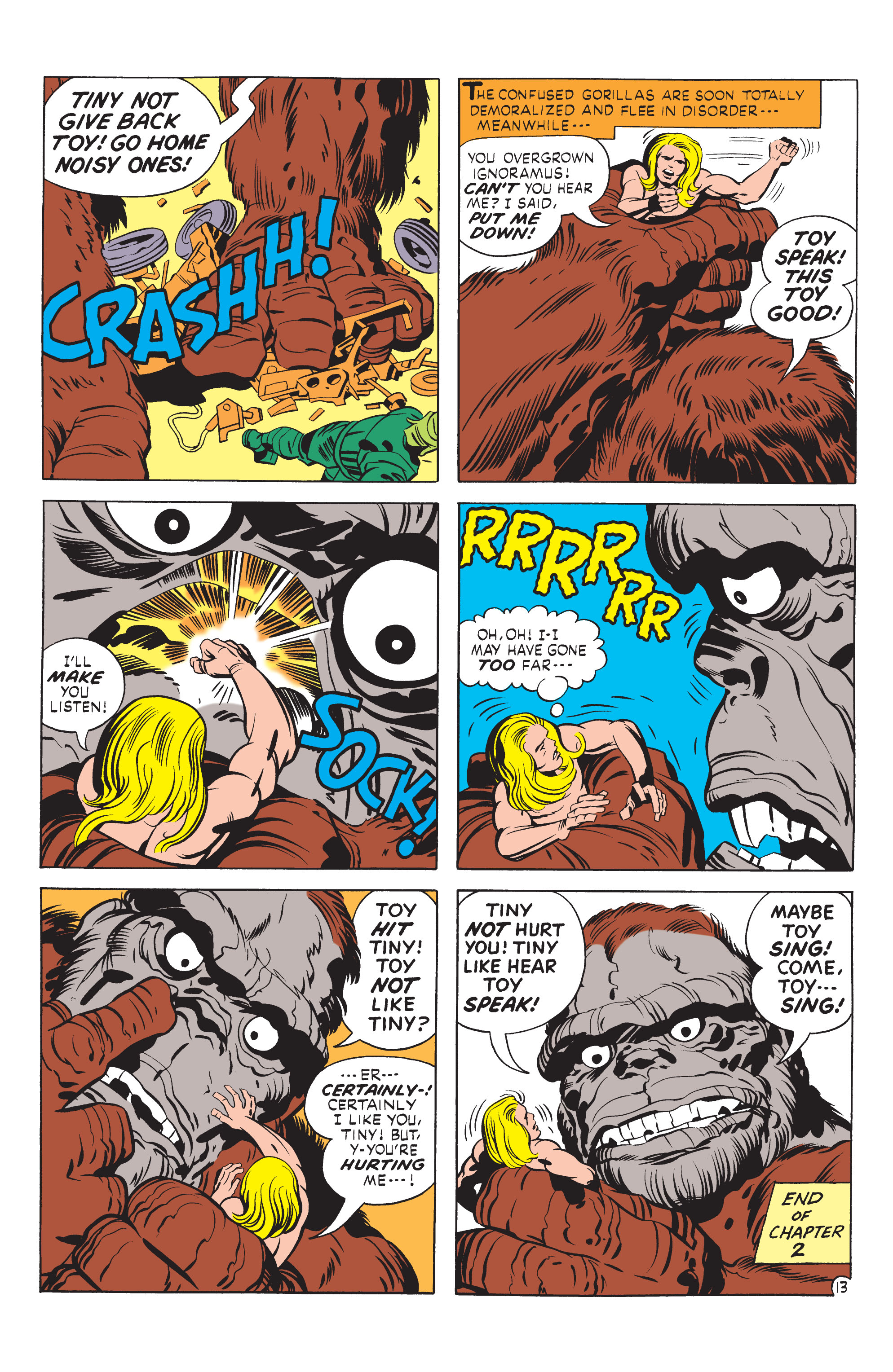 Read online Kamandi, The Last Boy On Earth comic -  Issue #7 - 13