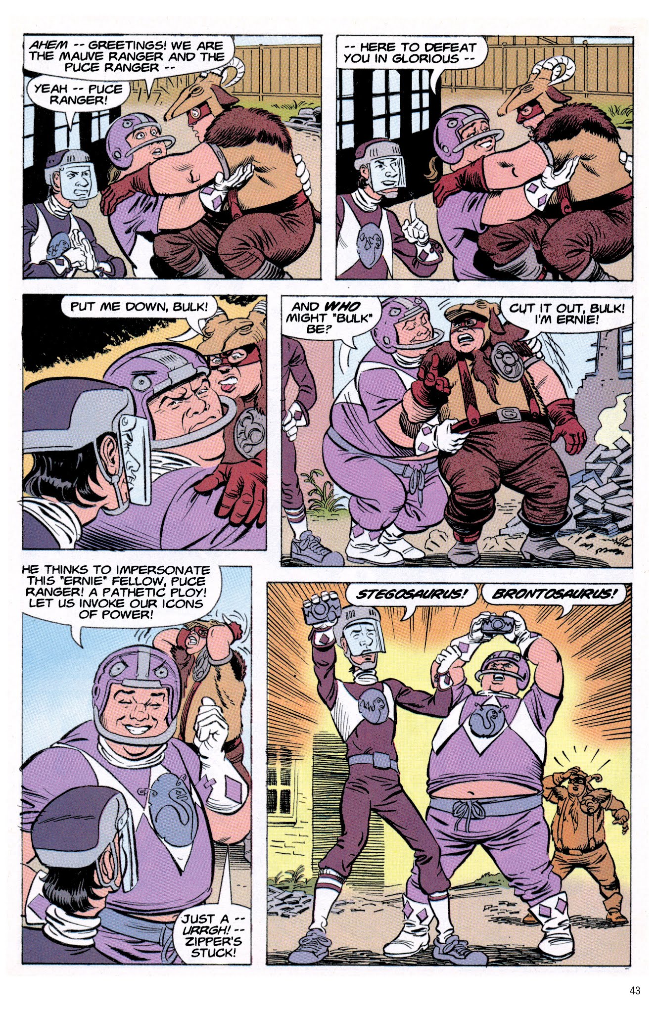 Read online Mighty Morphin Power Rangers Archive comic -  Issue # TPB 1 (Part 1) - 43