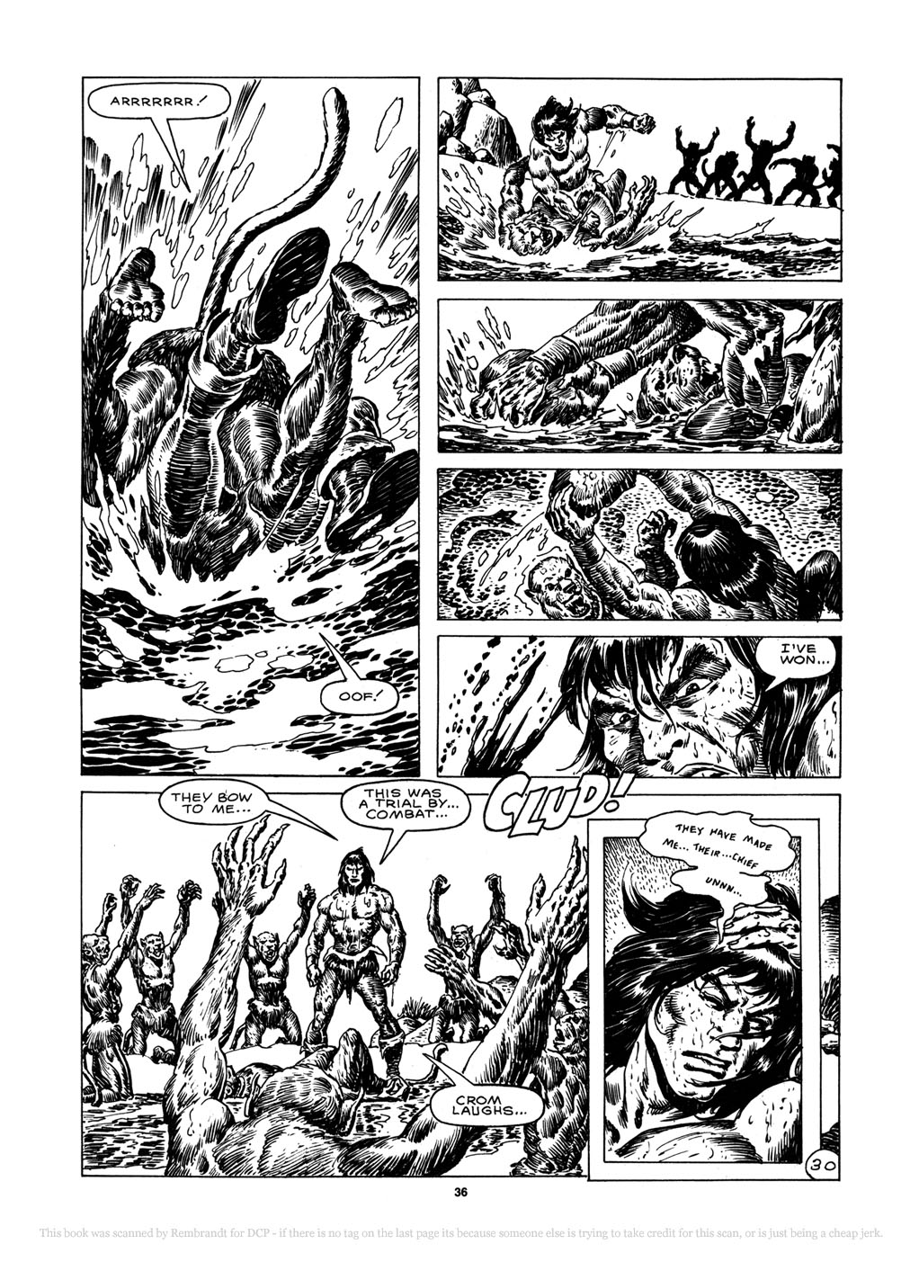 Read online The Savage Sword Of Conan comic -  Issue #151 - 34